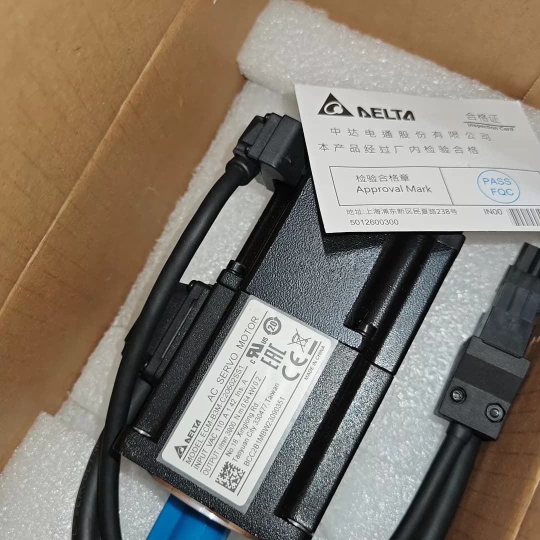100% helt ny original og ægte Delta ECM-B3M-C20602SS1 Frekvensomformere Drive Servo Motor