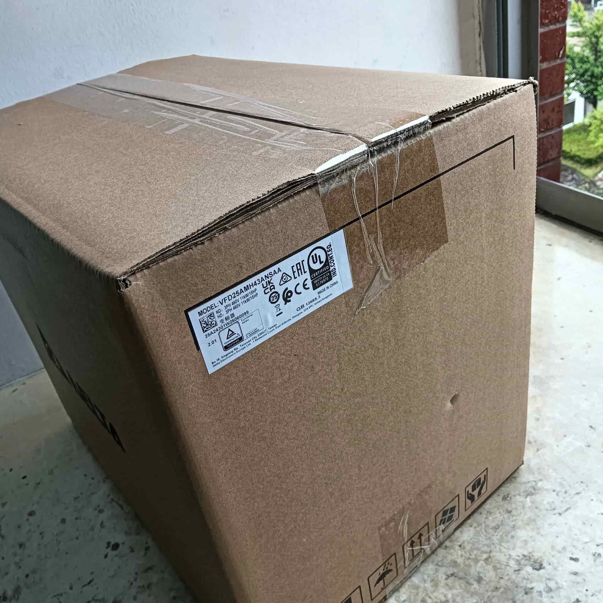 100% helt ny original og ægte Delta VFD25AMH43ANSAA 11KW frekvensomformere Drive Servo Motor