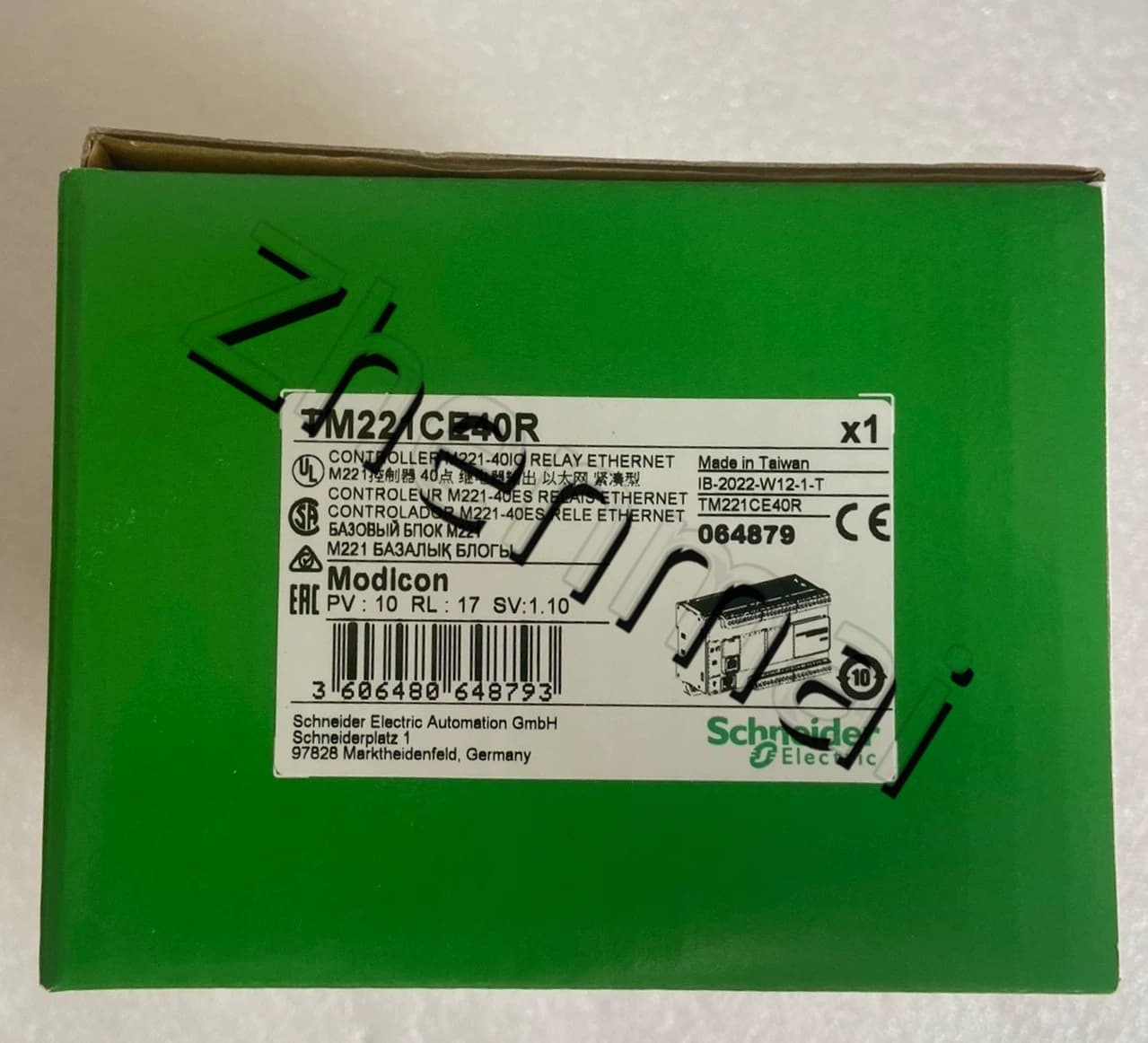 100% helt nye, originale og ægte Schneider TM221CE40R Frekvensomformere, afbrydere, kontaktorer, beskyttelsesanordninger