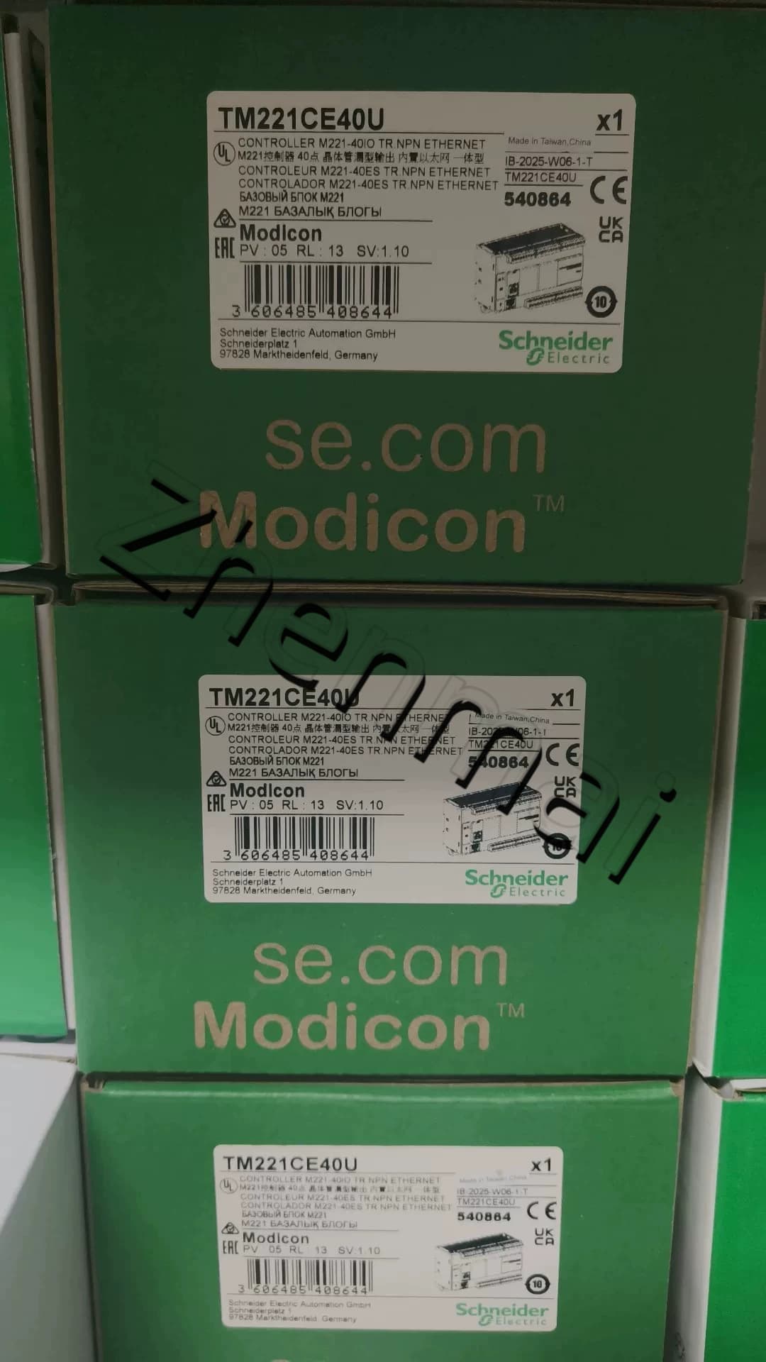 100% helt nye, originale og ægte Schneider TM221CE40U frekvensomformere, afbrydere, kontaktorer, beskyttelsesanordninger