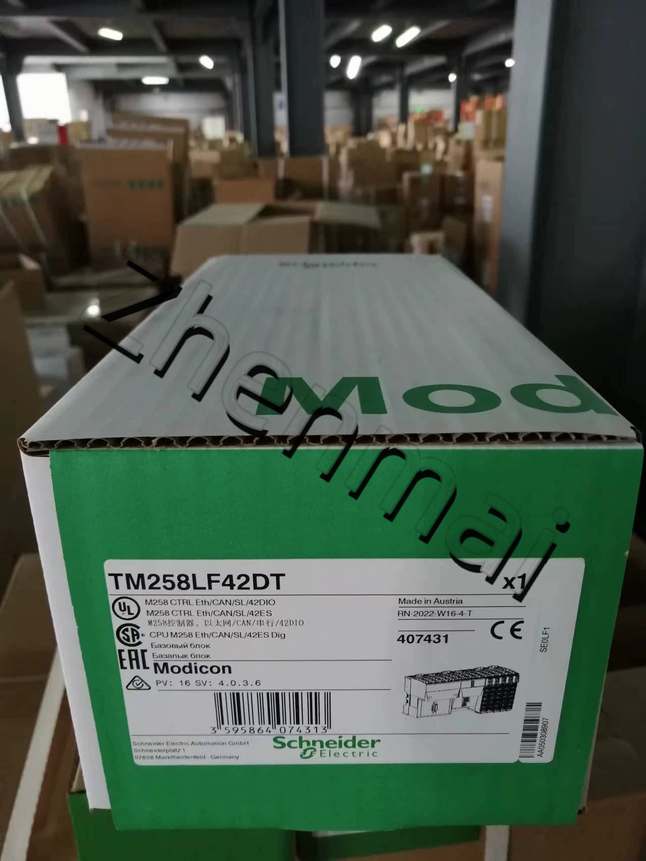 100% helt nye, originale og ægte Schneider TM258LF42DT Frekvensomformere, afbrydere, kontaktorer, beskyttelsesanordninger