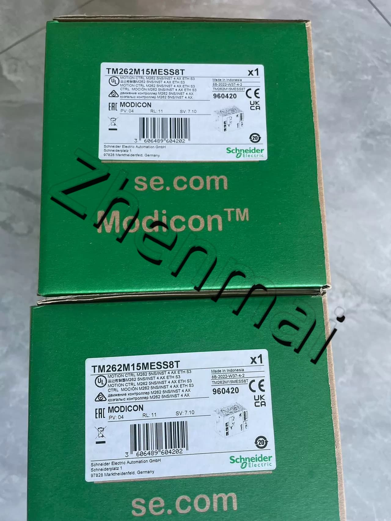 100% helt nye, originale og ægte Schneider TM262M15MESS8T Frekvensomformere, afbrydere, kontaktorer, beskyttelsesanordninger