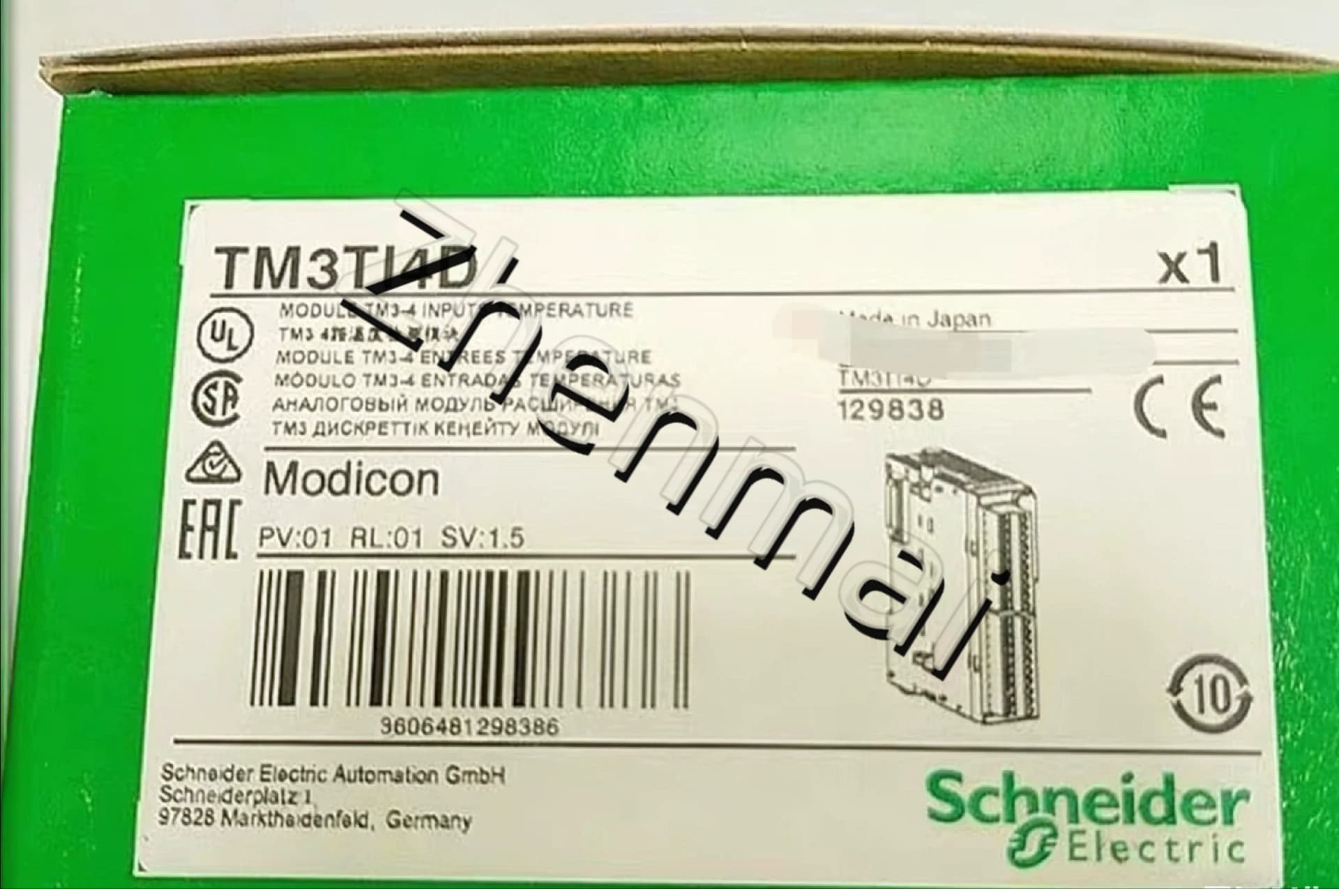 100% helt nye, originale og ægte Schneider TM3TI4D frekvensomformere, afbrydere, kontaktorer, beskyttelsesanordninger
