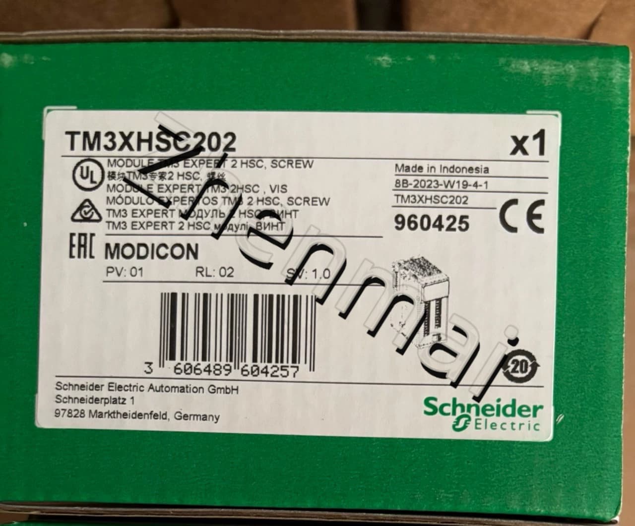 100% helt nye, originale og ægte Schneider TM3XHSC202 frekvensomformere, afbrydere, kontaktorer, beskyttelsesanordninger