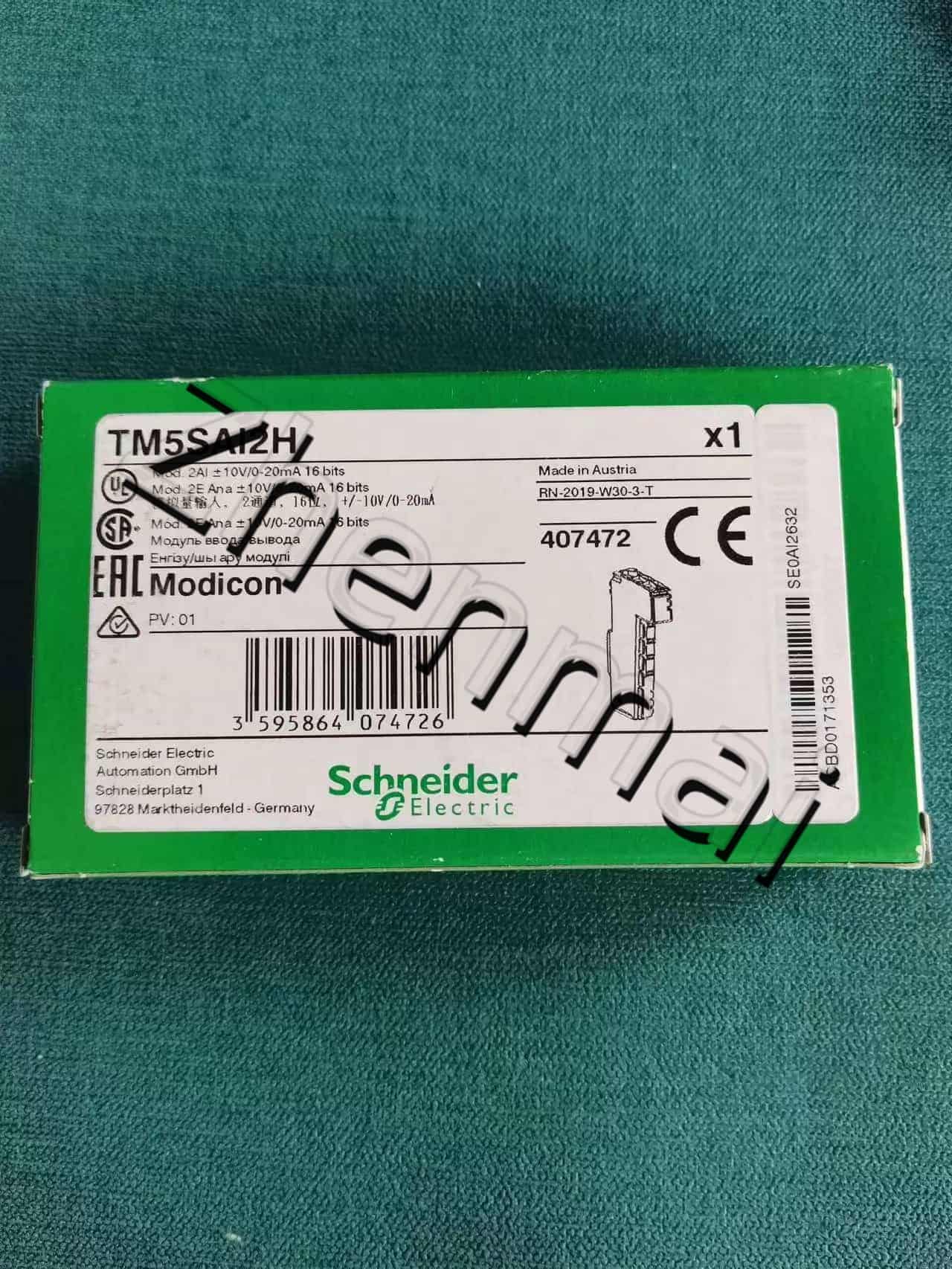 100 % helt nye, originale og ægte Schneider TM5SAI2H Frekvensomformere, afbrydere, kontaktorer, beskyttelsesanordninger