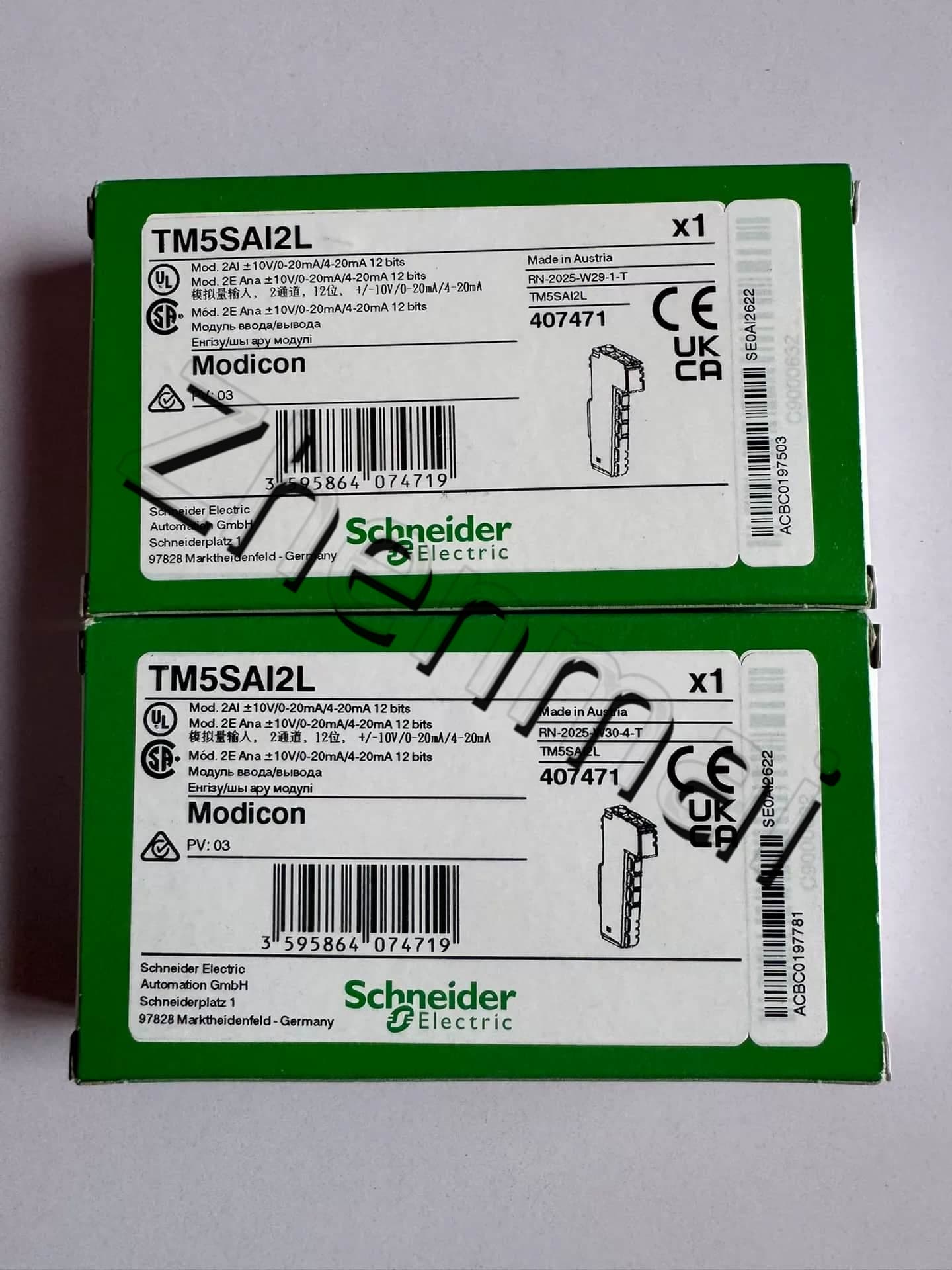 100% helt nye, originale og ægte Schneider TM5SAI2L frekvensomformere, afbrydere, kontaktorer, beskyttelsesanordninger