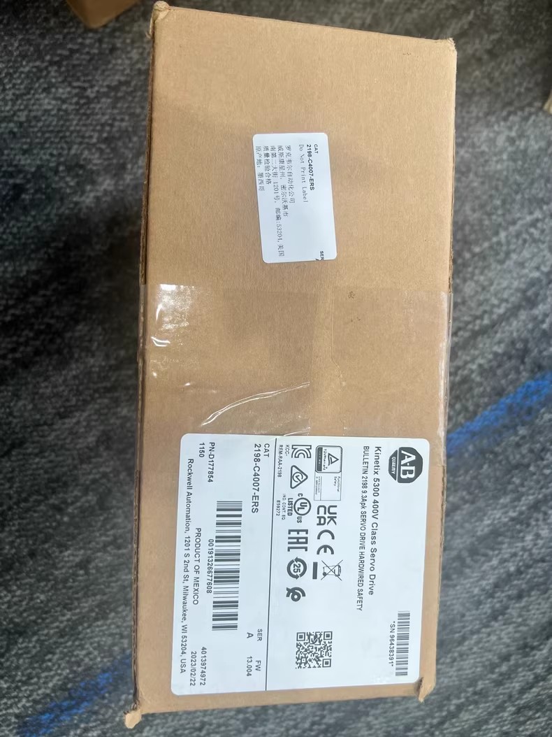 2198-C4007-ERS Kinetix 5300 Servo Drive, helt ny og ægte Hurtig levering