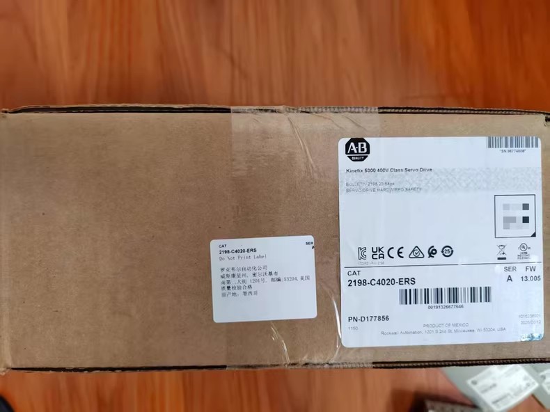 2198-C4020-ERS Kinetix 5300 Servo Drive, helt ny og ægte Hurtig levering