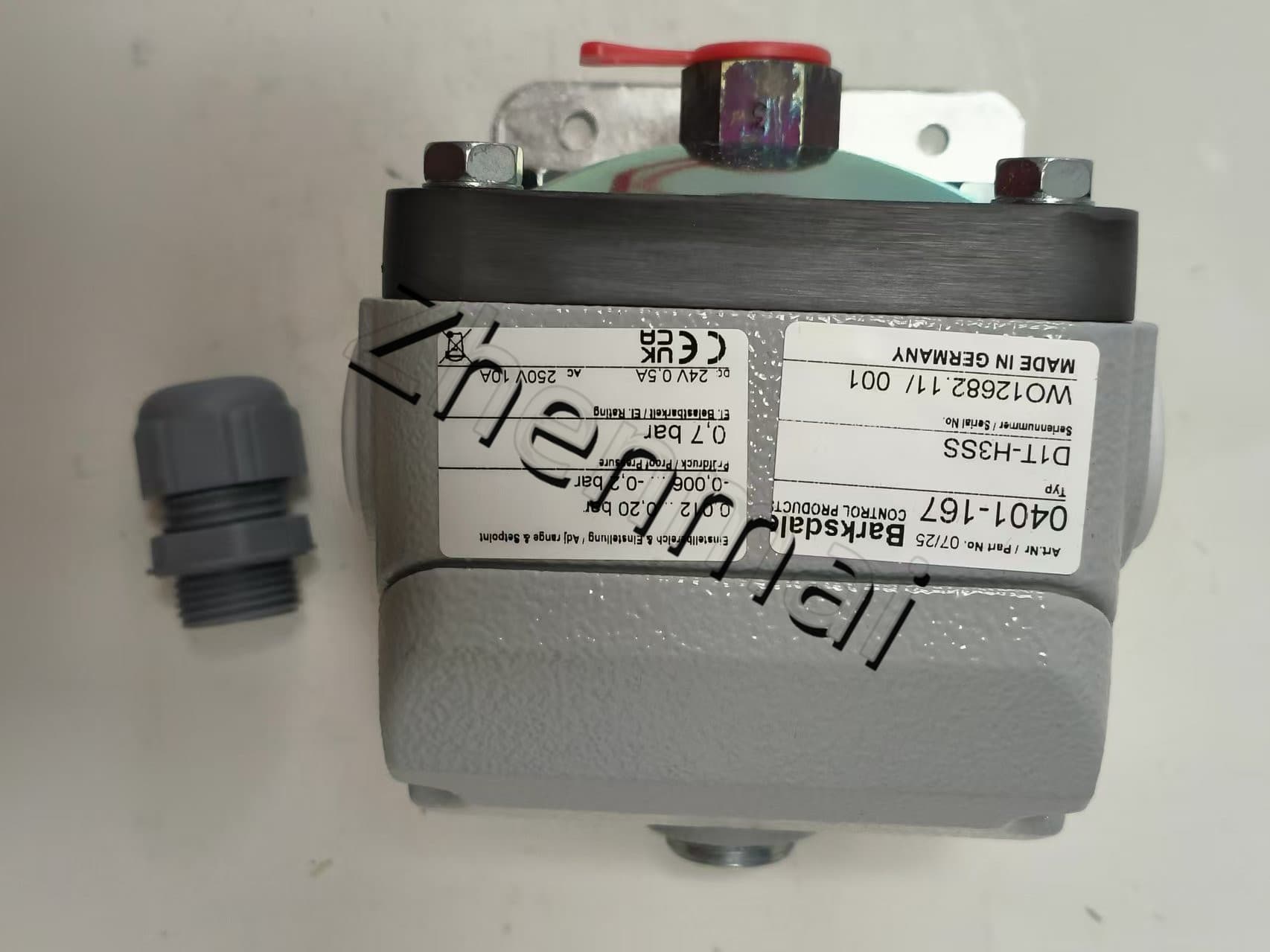 Splinterny original Barksdale 0401-167 D1T-H3SS Tryksensor Niveauafbryder Flowkontakt Trykafbryder Hurtig levering