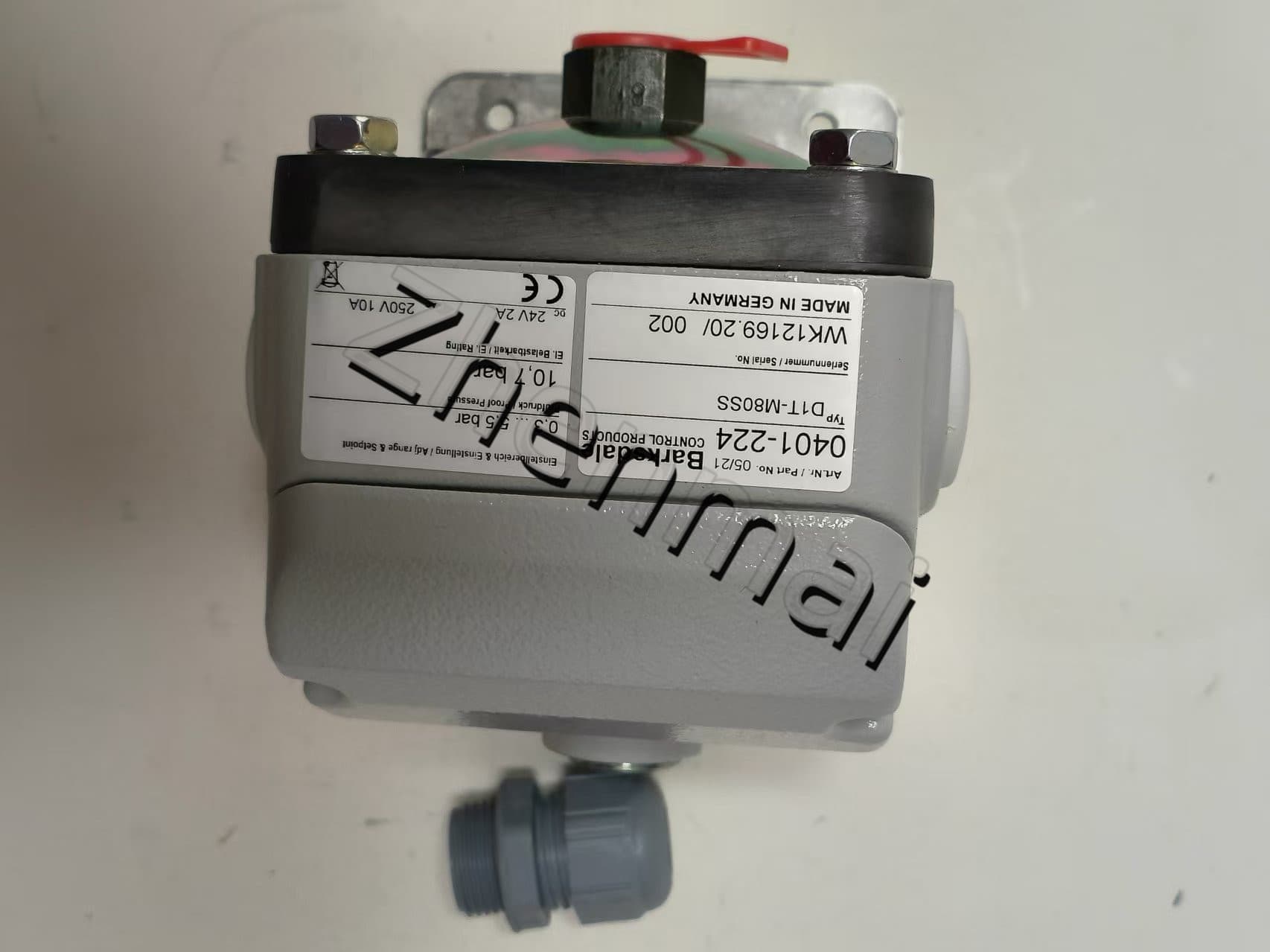 Splinterny original Barksdale 0401-224 D1T-M80SS Tryksensor Niveauafbryder Flowkontakt Trykafbryder Hurtig levering