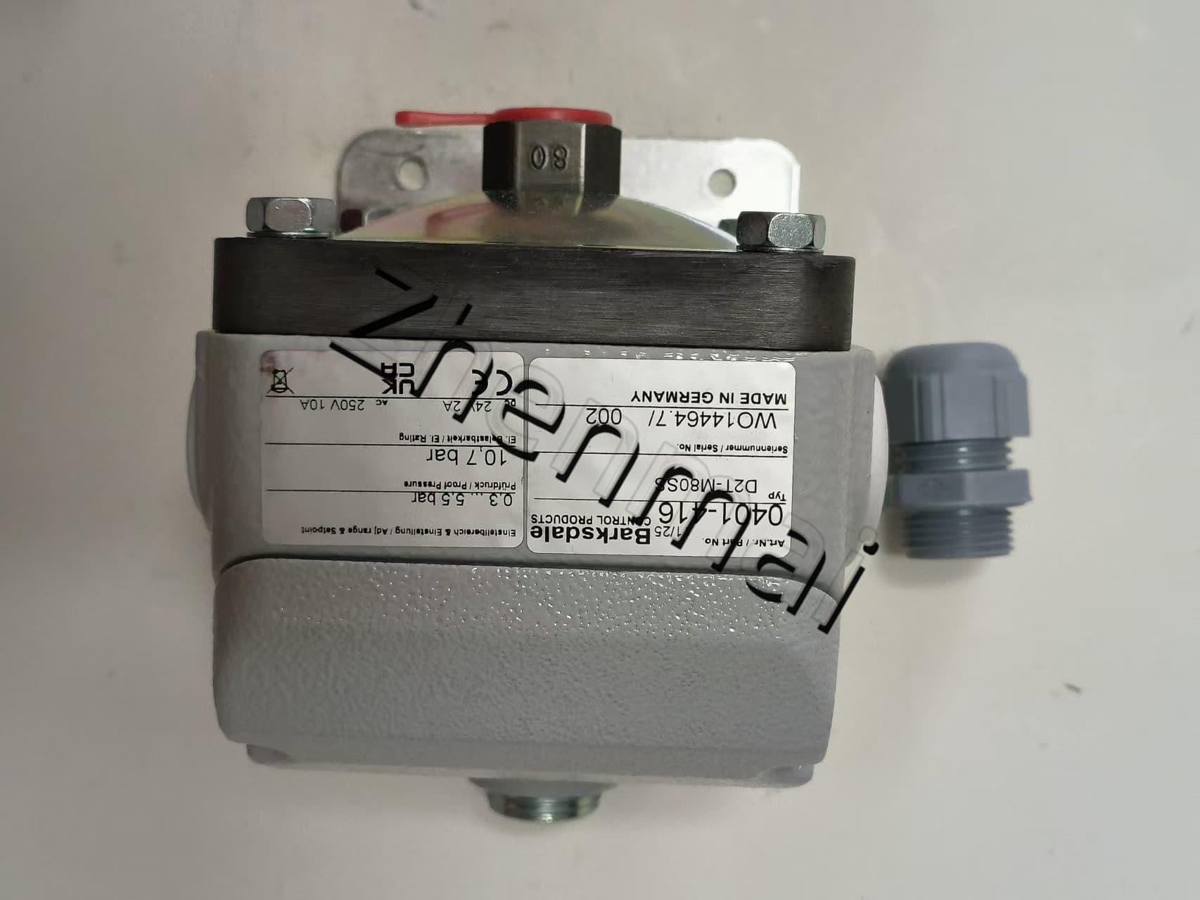 Splinterny original Barksdale 0401-416 D2T-M80SS Tryksensor Niveauafbryder Flowkontakt Trykafbryder Hurtig levering