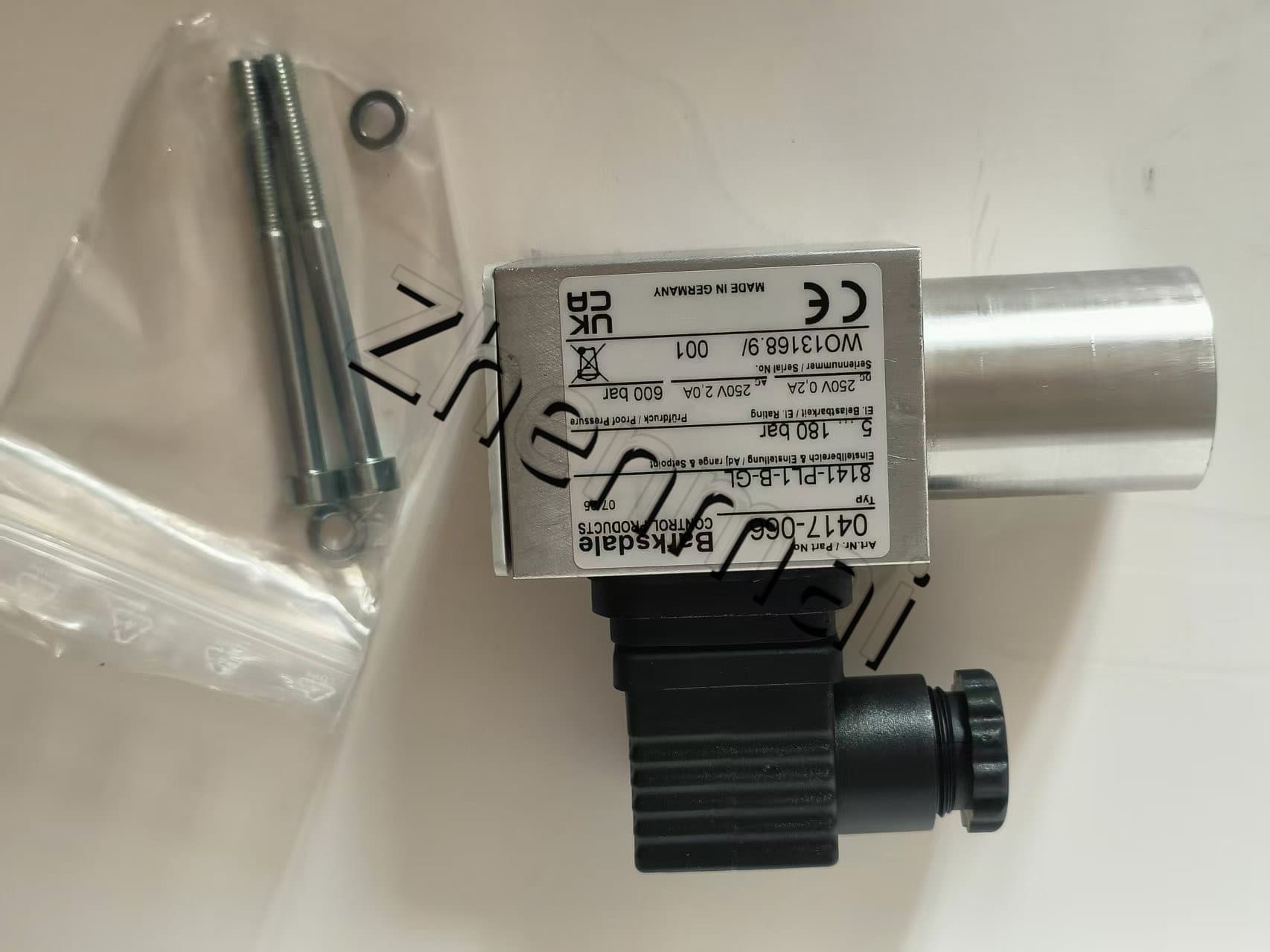 Splinterny original Barksdale 0417-066 8141-PL1-B-GL Tryksensor Niveauafbryder Flowkontakt Trykafbryder Hurtig levering