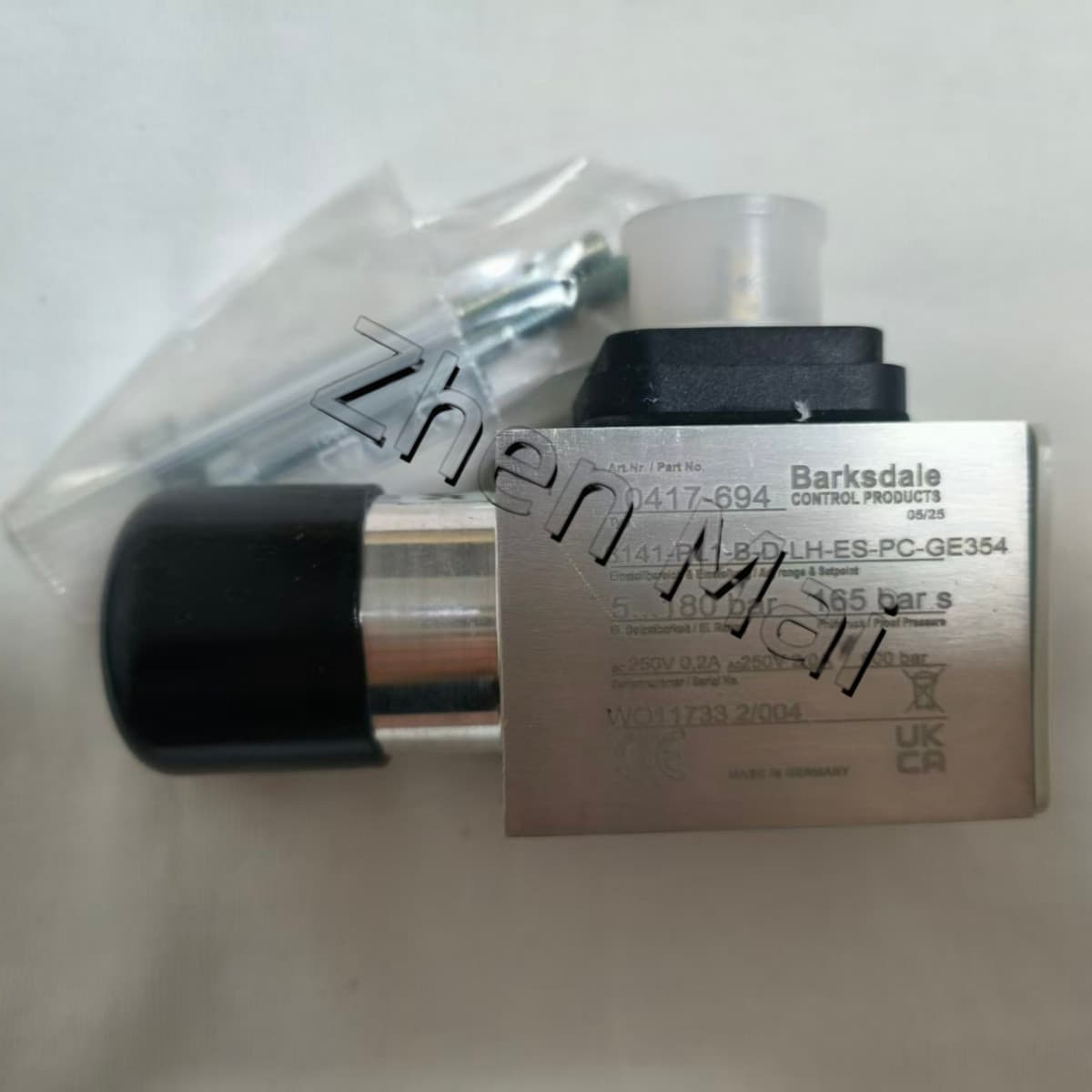 Splinterny original Barksdale 0417-6948141-PL1-B-D-LH-ES-PC Tryksensor Niveaukontakt Flowkontakt Trykafbryder Hurtig levering