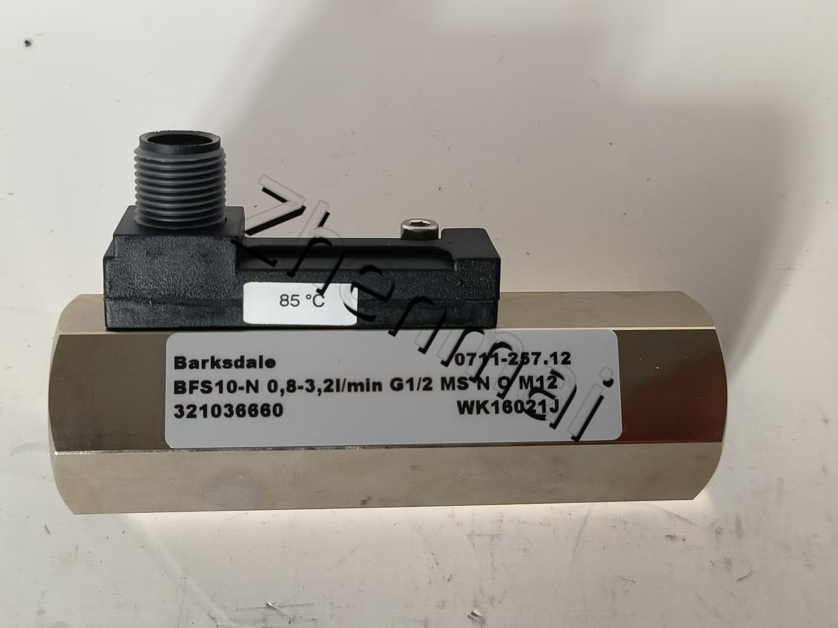 Splinterny original Barksdale 0711-257.12 Tryksensor Niveauafbryder Flowkontakt Trykafbryder Hurtig levering