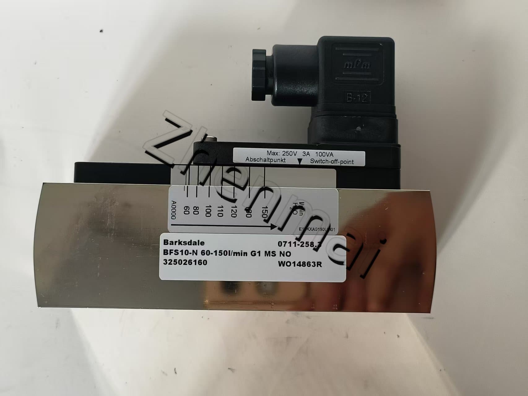 Splinterny original Barksdale 0711-258.3 Tryksensor Niveauafbryder Flowkontakt Trykafbryder Hurtig levering