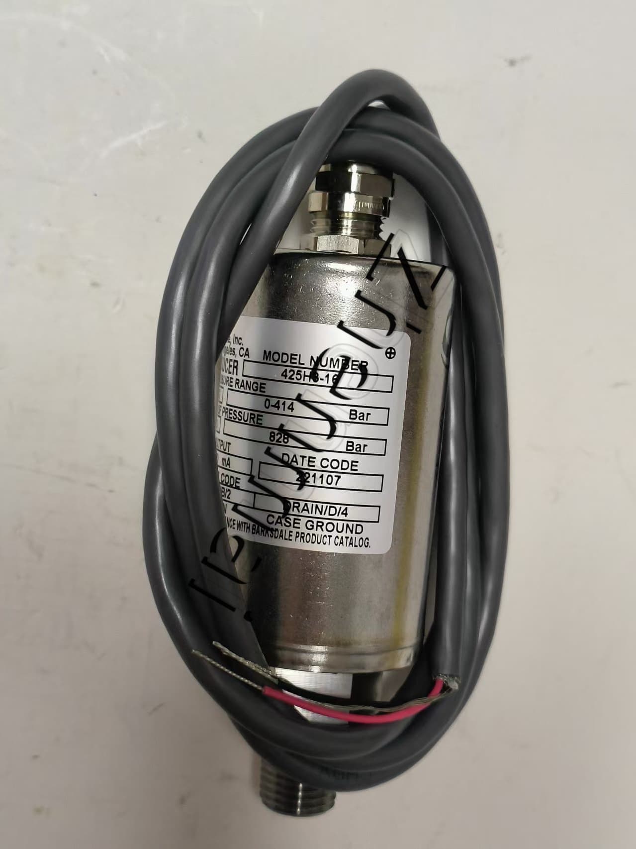 Splinterny original Barksdale 425H3-16 Tryksensor Niveauafbryder Flowkontakt Trykafbryder Hurtig levering