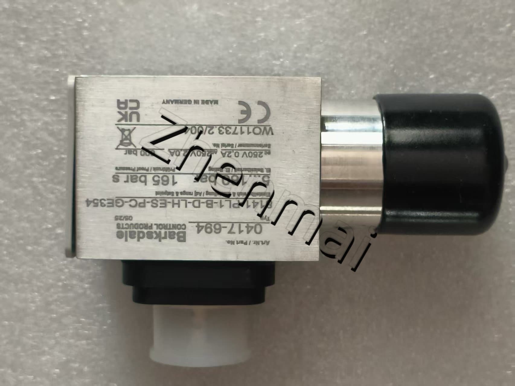 Splinterny original Barksdale 8141-PL1-B-D-LH-ES-PC 0417-694 Tryksensor Niveaukontakt Flowkontakt Trykafbryder Hurtig levering