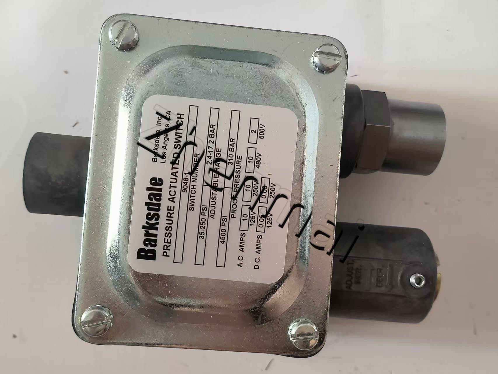 Splinterny original Barksdale 9048-1-1 Tryksensor Niveauafbryder Flowkontakt Trykafbryder Hurtig levering