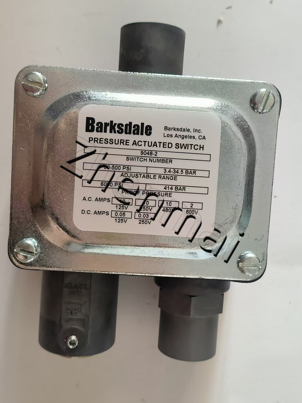 Splinterny original Barksdale 9048-2-Z11 Tryksensor Niveauafbryder Flowkontakt Trykafbryder Hurtig levering