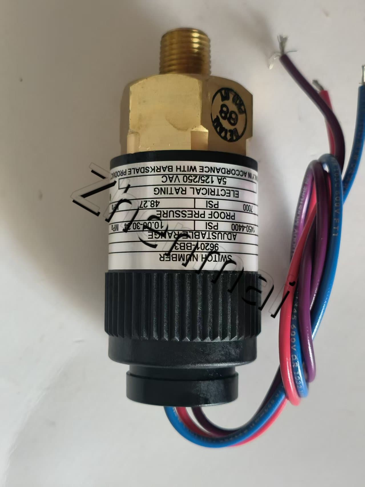 Splinterny original Barksdale 96201-BB3 Tryksensor Niveauafbryder Flowkontakt Trykafbryder Hurtig levering