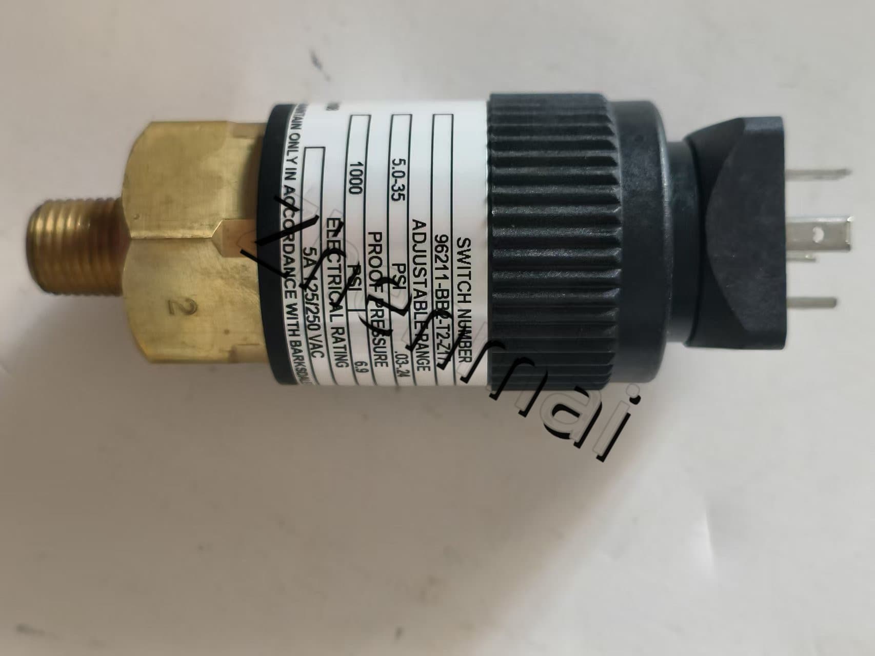 Splinterny original Barksdale 96211-BB2-T2-Z17 Tryksensor Niveauafbryder Flowkontakt Trykafbryder Hurtig levering