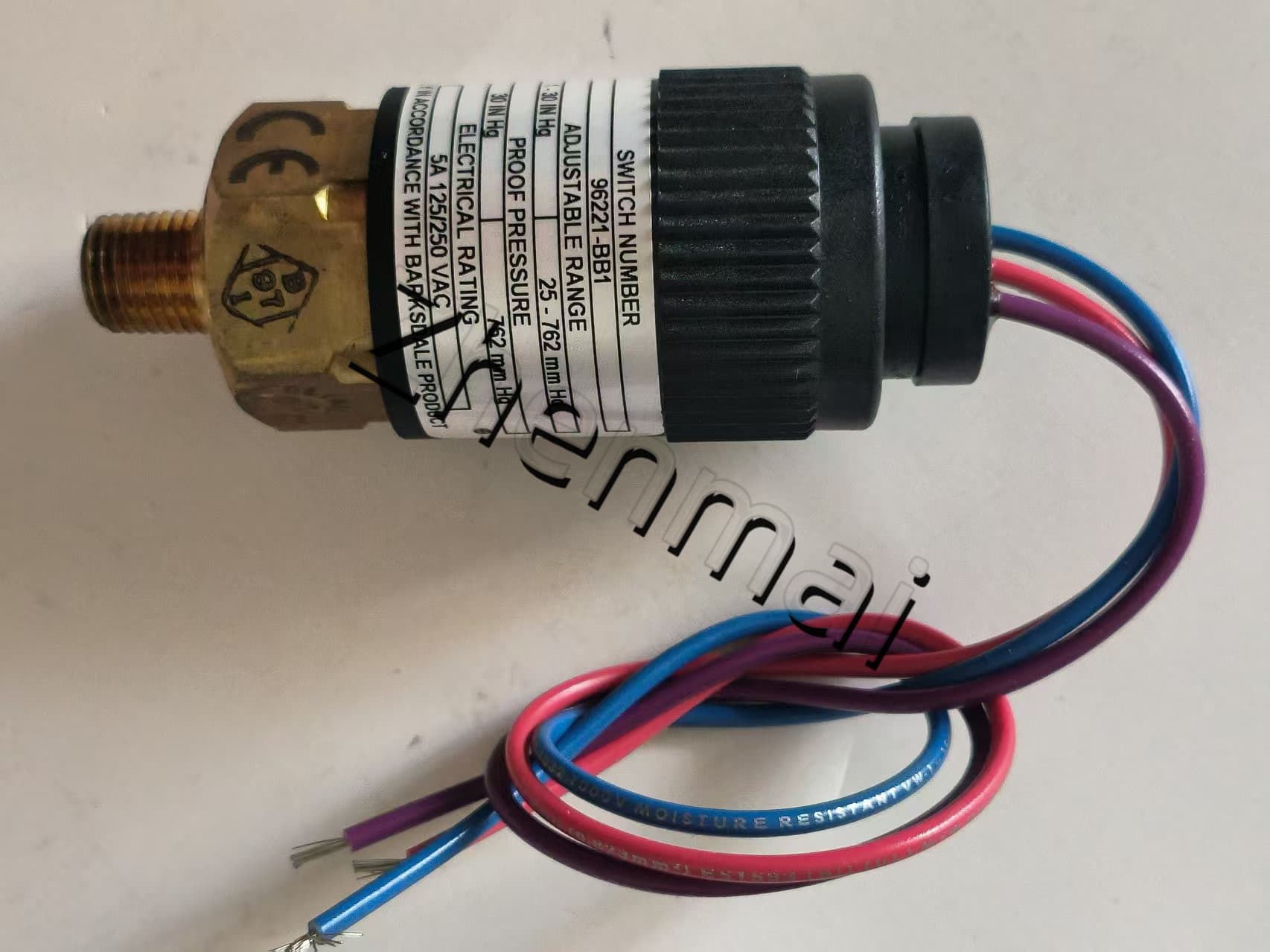 Splinterny original Barksdale 96221-BB1 Tryksensor Niveauafbryder Flowkontakt Trykafbryder Hurtig levering
