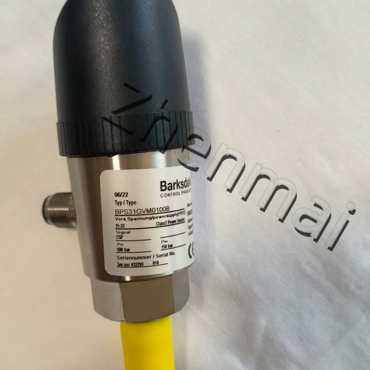 Splinterny original Barksdale BPS31GVM0100B Tryksensor Niveauafbryder Flowkontakt Trykafbryder Hurtig levering