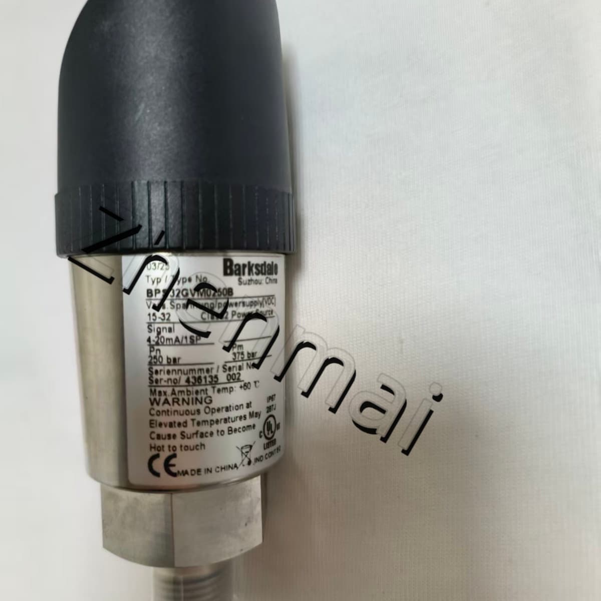 Splinterny original Barksdale BPS32GVM0250B Tryksensor Niveauafbryder Flowkontakt Trykafbryder Hurtig levering