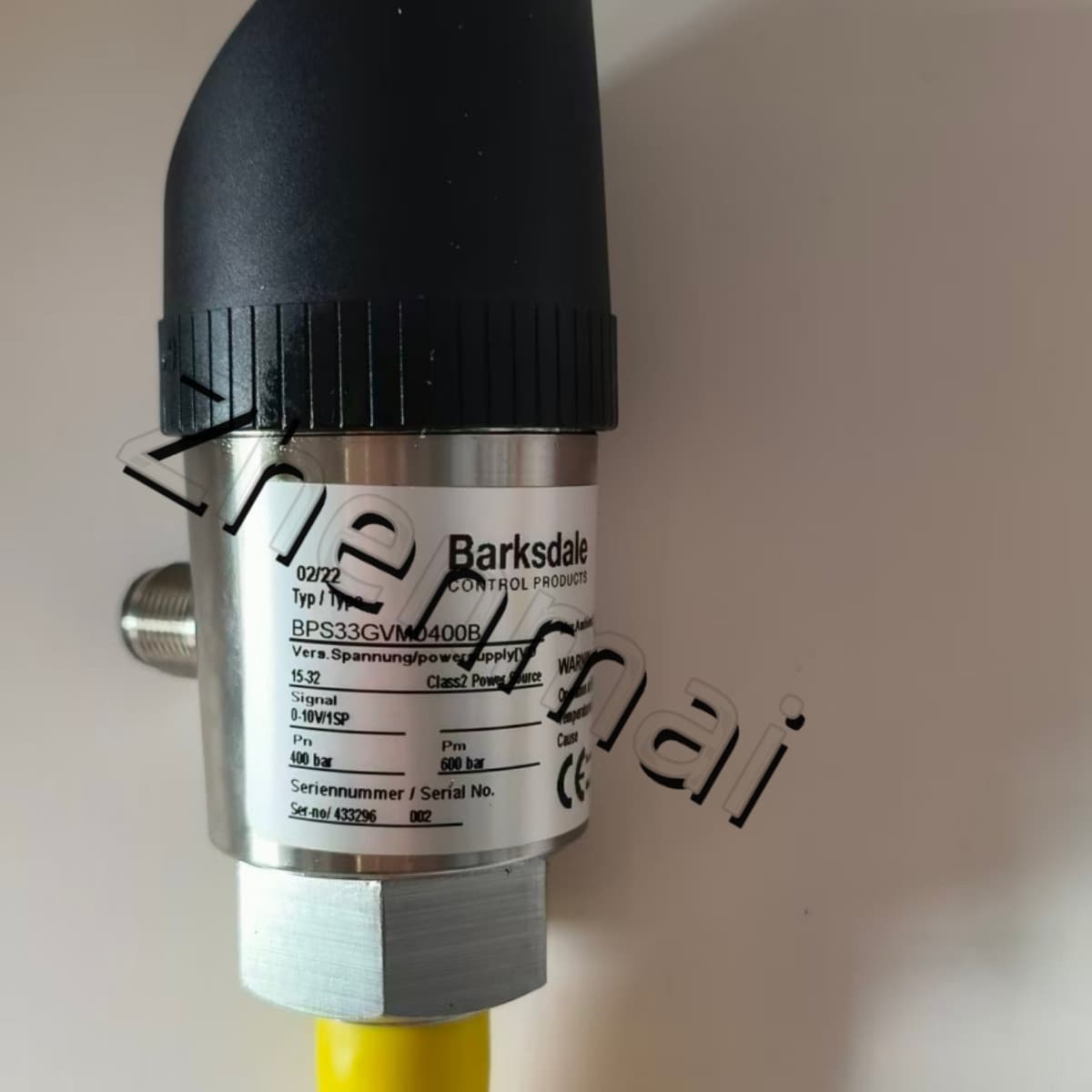 Splinterny original Barksdale BPS33GVM0200B Tryksensor Niveauafbryder Flowkontakt Trykafbryder Hurtig levering