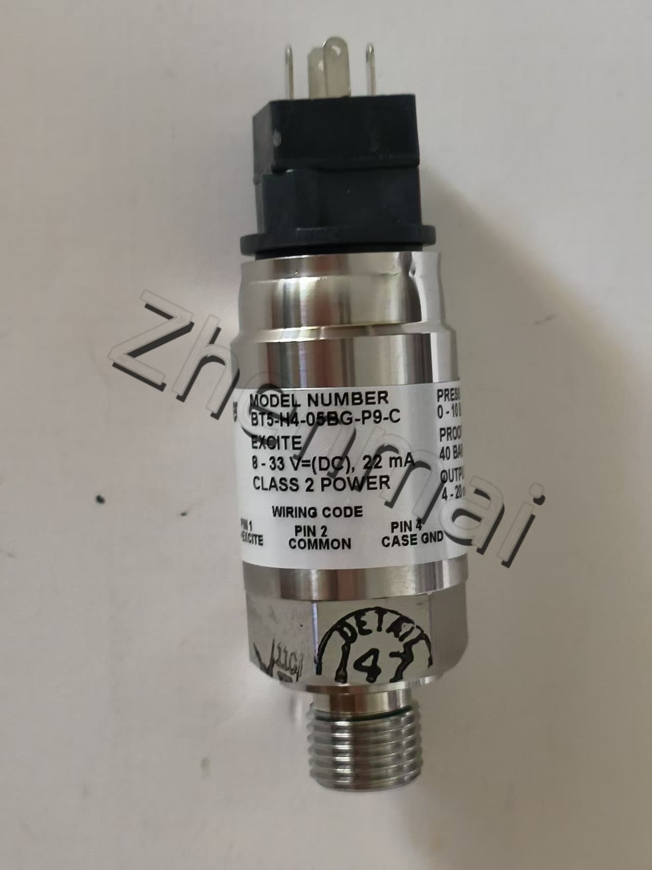 Splinterny original Barksdale BT5-H4-05BG-P9-C Tryksensor Niveauafbryder Flowkontakt Trykafbryder Hurtig levering