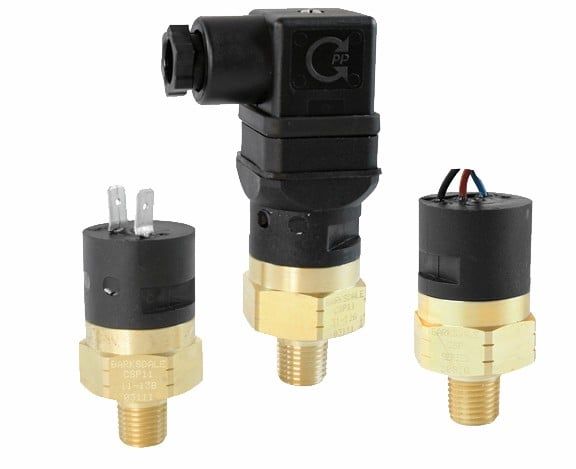 Splinterny original Barksdale CSP12-31-42B Tryksensor Niveauafbryder Flowkontakt Trykafbryder Hurtig levering