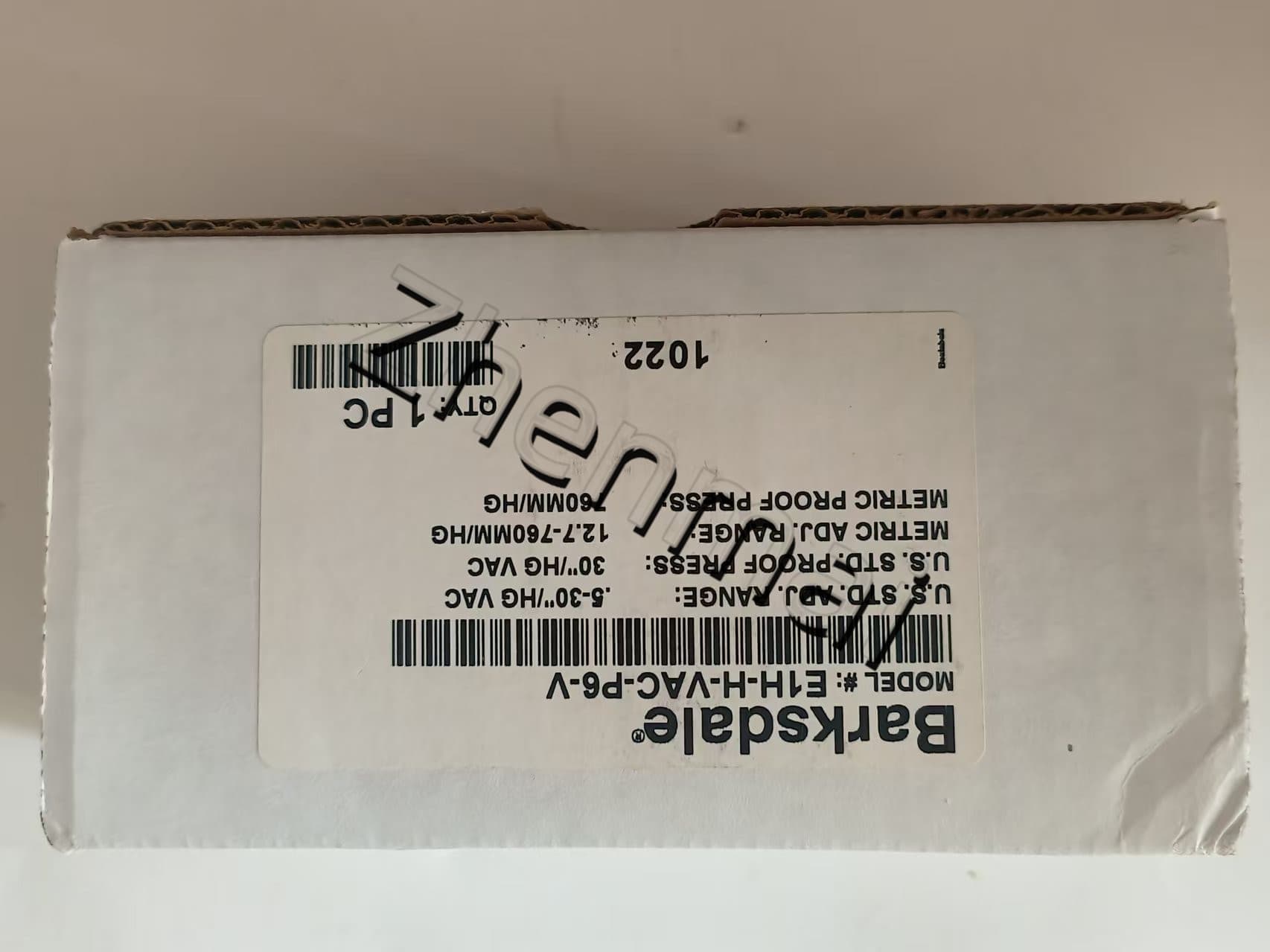 Splinterny original Barksdale E1H-H-VAC-P6-V Tryksensor Niveauafbryder Flowkontakt Trykafbryder Hurtig levering