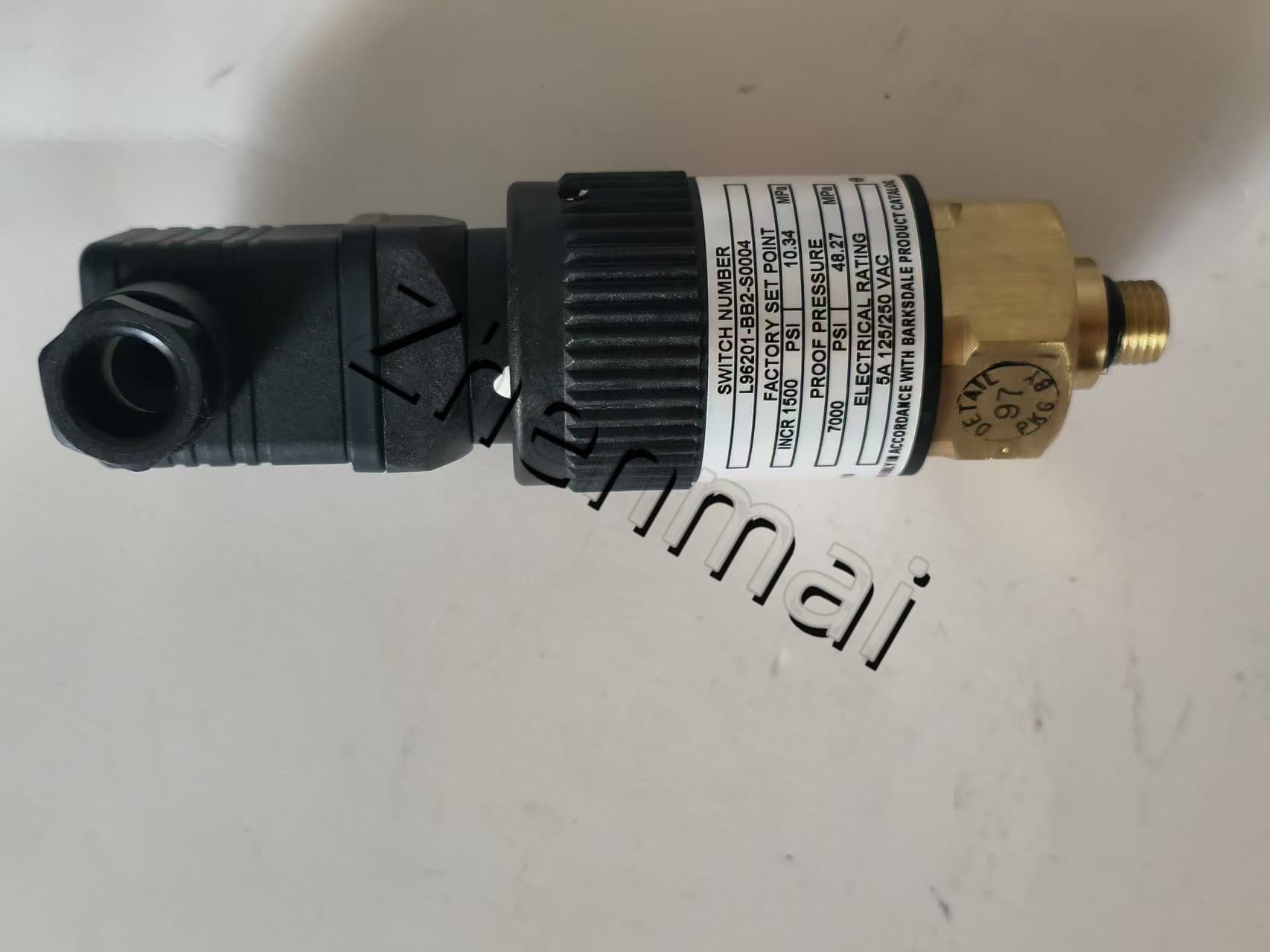 Splinterny original Barksdale L96201-BB2-S0004 Tryksensor Niveauafbryder Flowkontakt Trykafbryder Hurtig levering