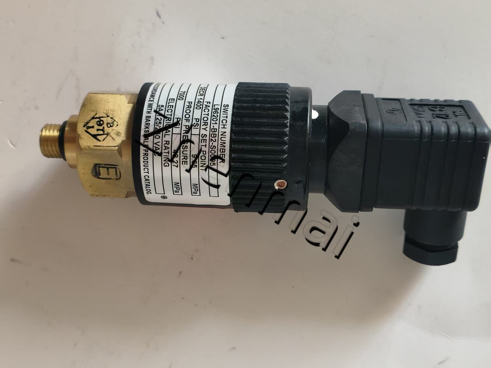 Splinterny original Barksdale L96201-BB2-S0005 Tryksensor Niveauafbryder Flowkontakt Trykafbryder Hurtig levering
