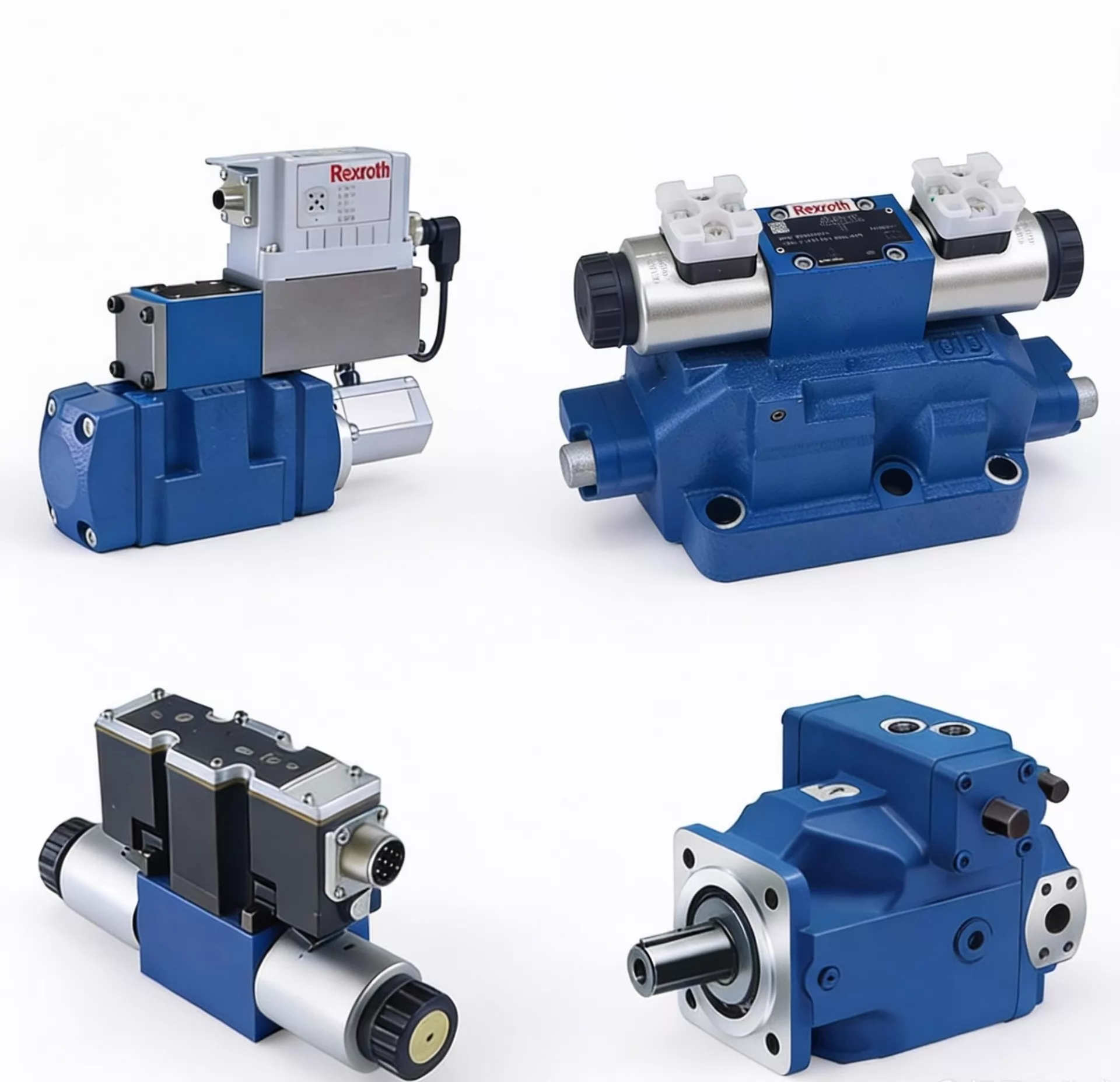 Splinterny original Bosch Rexroth servomotor 4WRPEH6C4B40L-3X/M/24F1 servomotor Hurtig levering