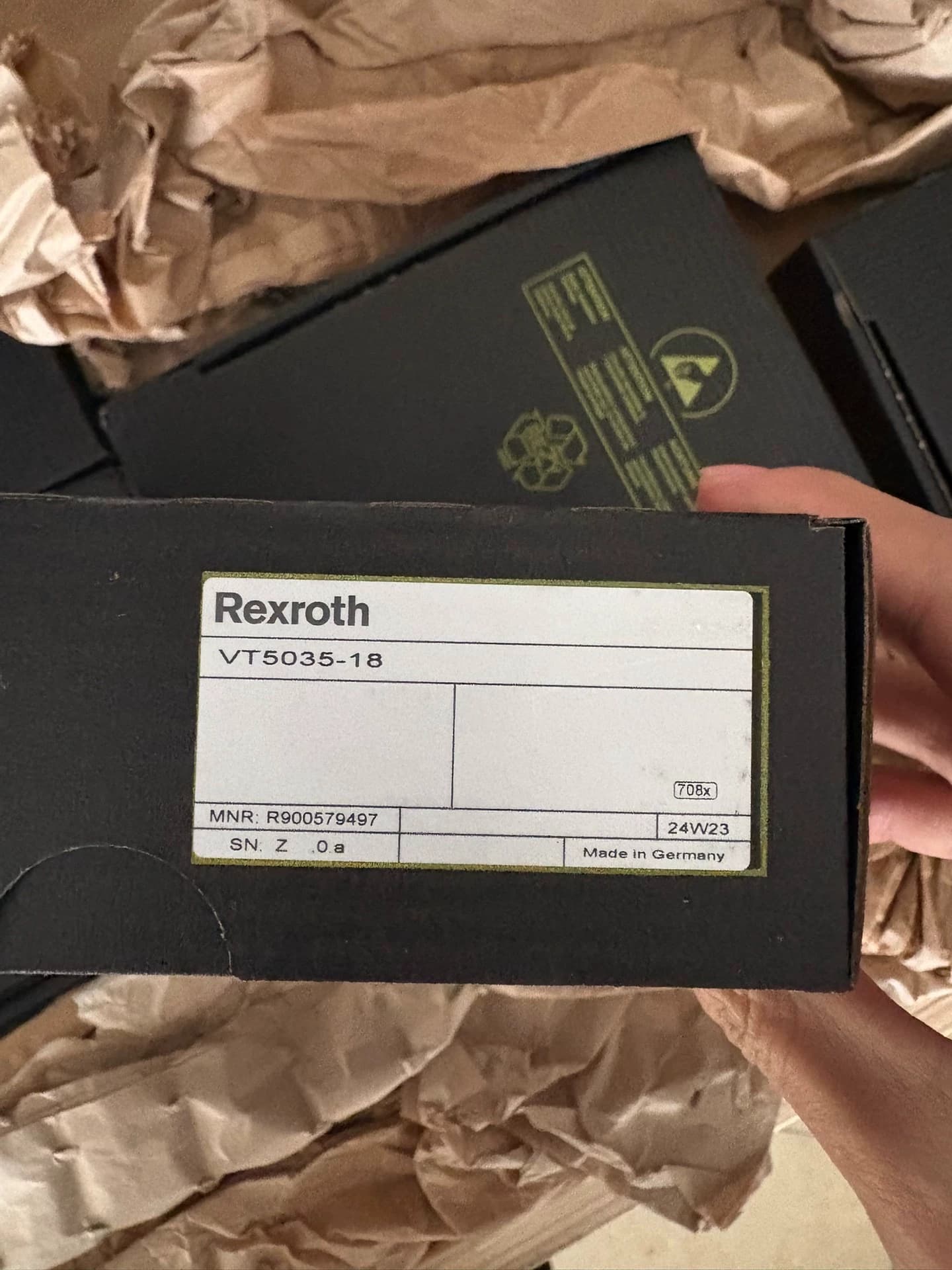 Splinterny original Bosch Rexroth servodrevforstærker, forstærkerkort VT5035-18 servomotor Hurtig levering