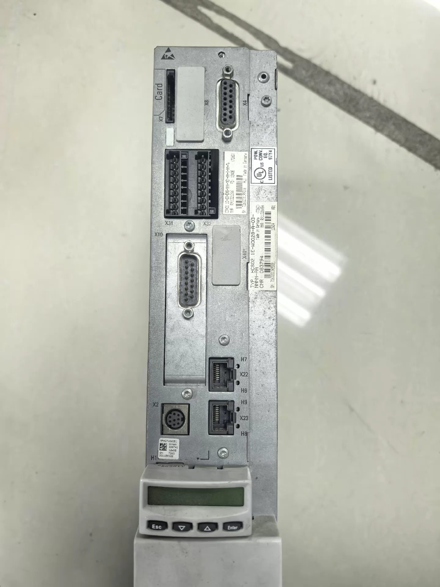 Splinterny original Bosch Rexroth servomotor CSH01.1C-S3-ENS-NNN-NNN-NN-S-NN-FW Servomotor Hurtig levering