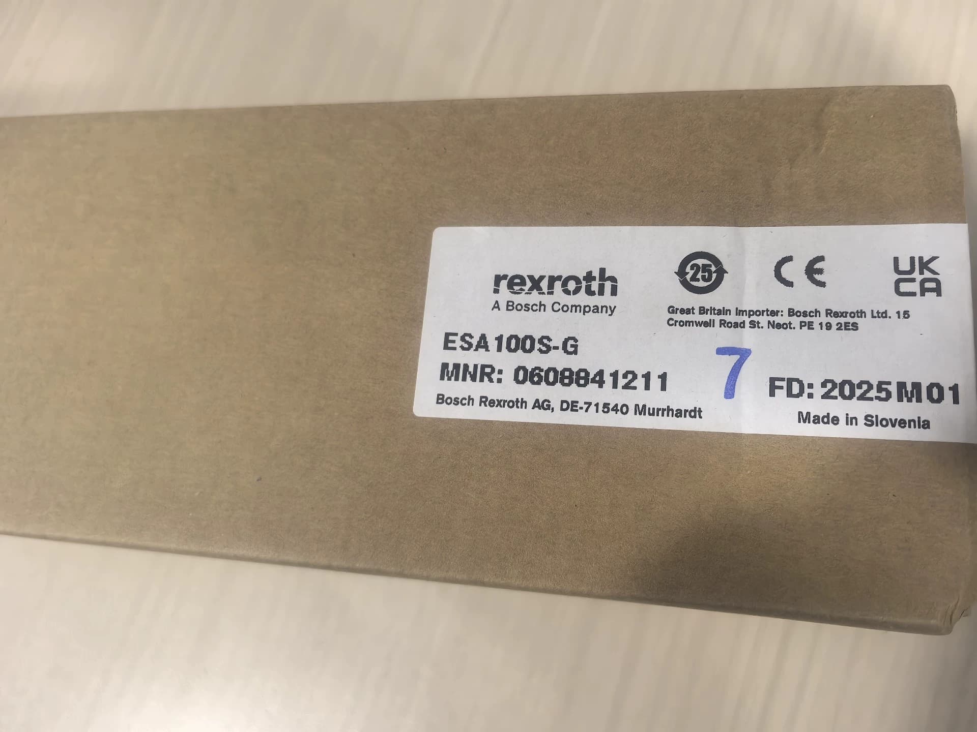 Splinterny original Bosch Rexroth servodrev Elektrisk momentnøgle ESA100S-G servomotor Hurtig levering