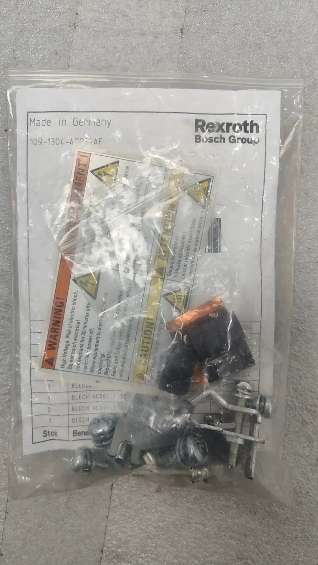 Splinterny original Bosch Rexroth servodrev HAS09.1-001-NNN-NN servomotor Hurtig levering