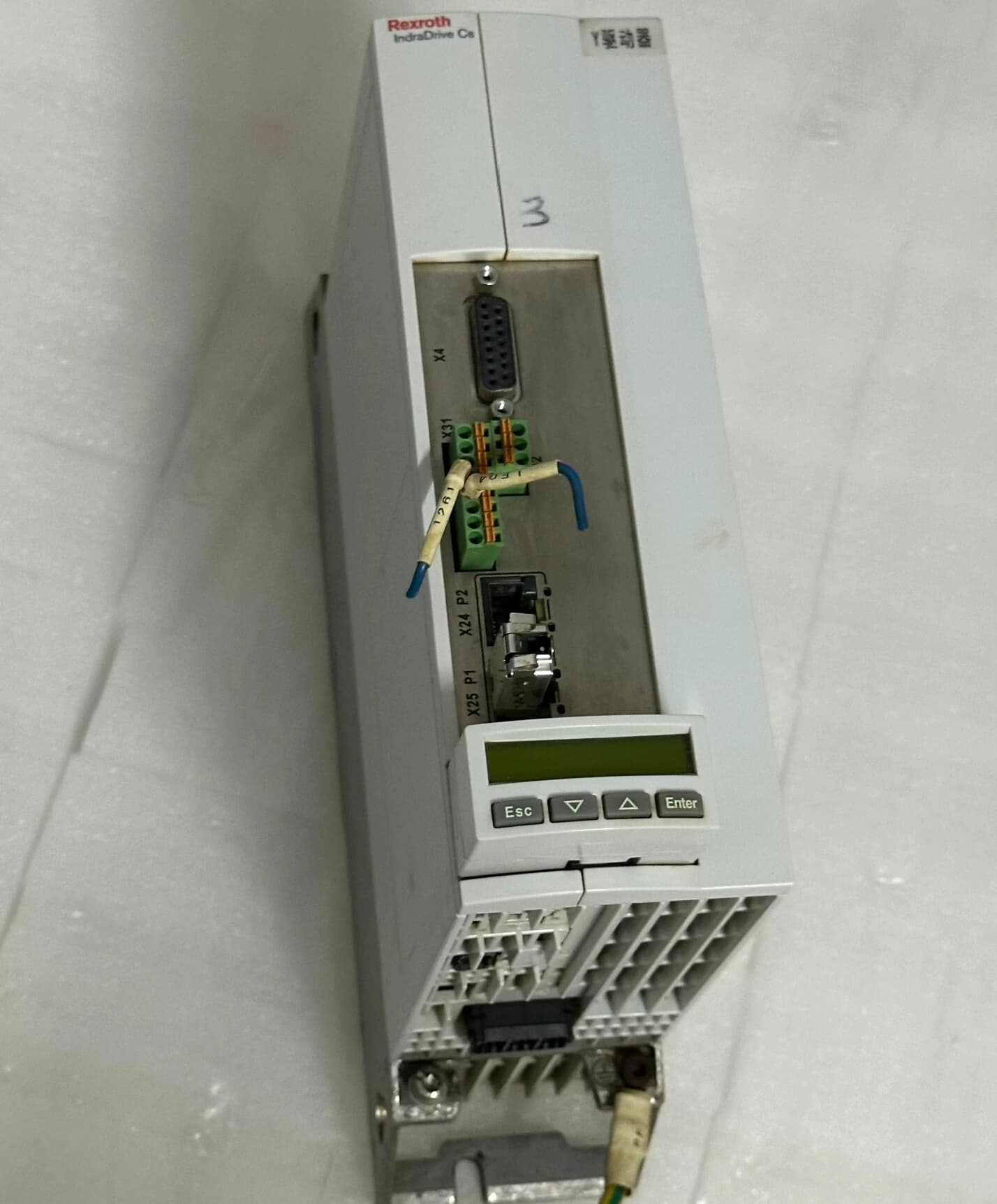 Splinterny original Bosch Rexroth servomotor HCS01.1E-W0028-A-03-B-ET-EC-NN-NN-NN-NW Servomotor Hurtig levering