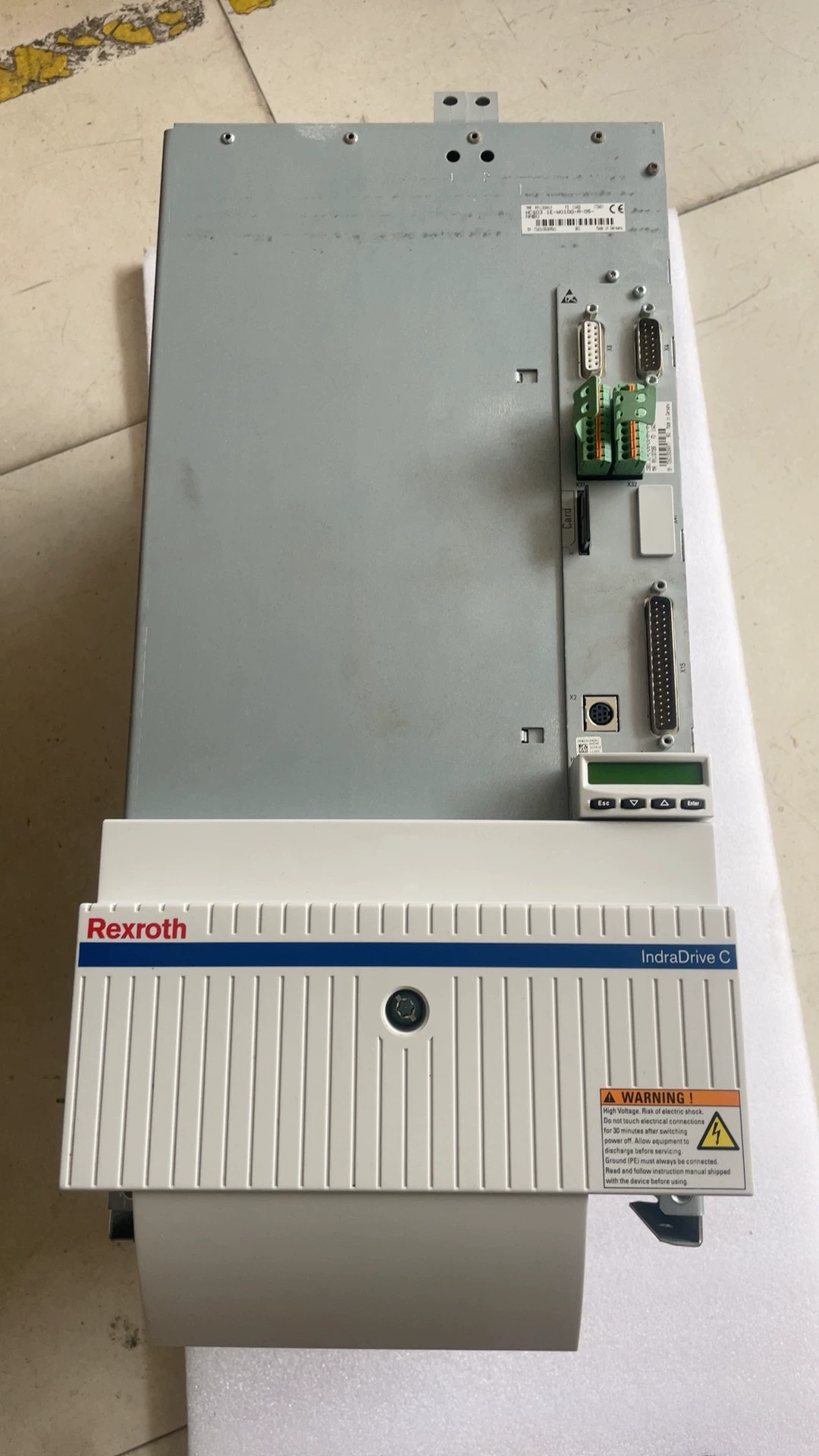 Splinterny original Bosch Rexroth servodrev HCS03.1E-W0100 servomotor Hurtig levering