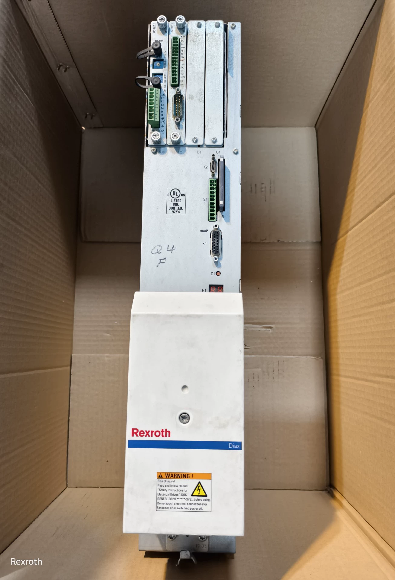 Splinterny original Bosch Rexroth servodrev HDS03.2-W075N-HS12-01-FW servomotor Hurtig levering