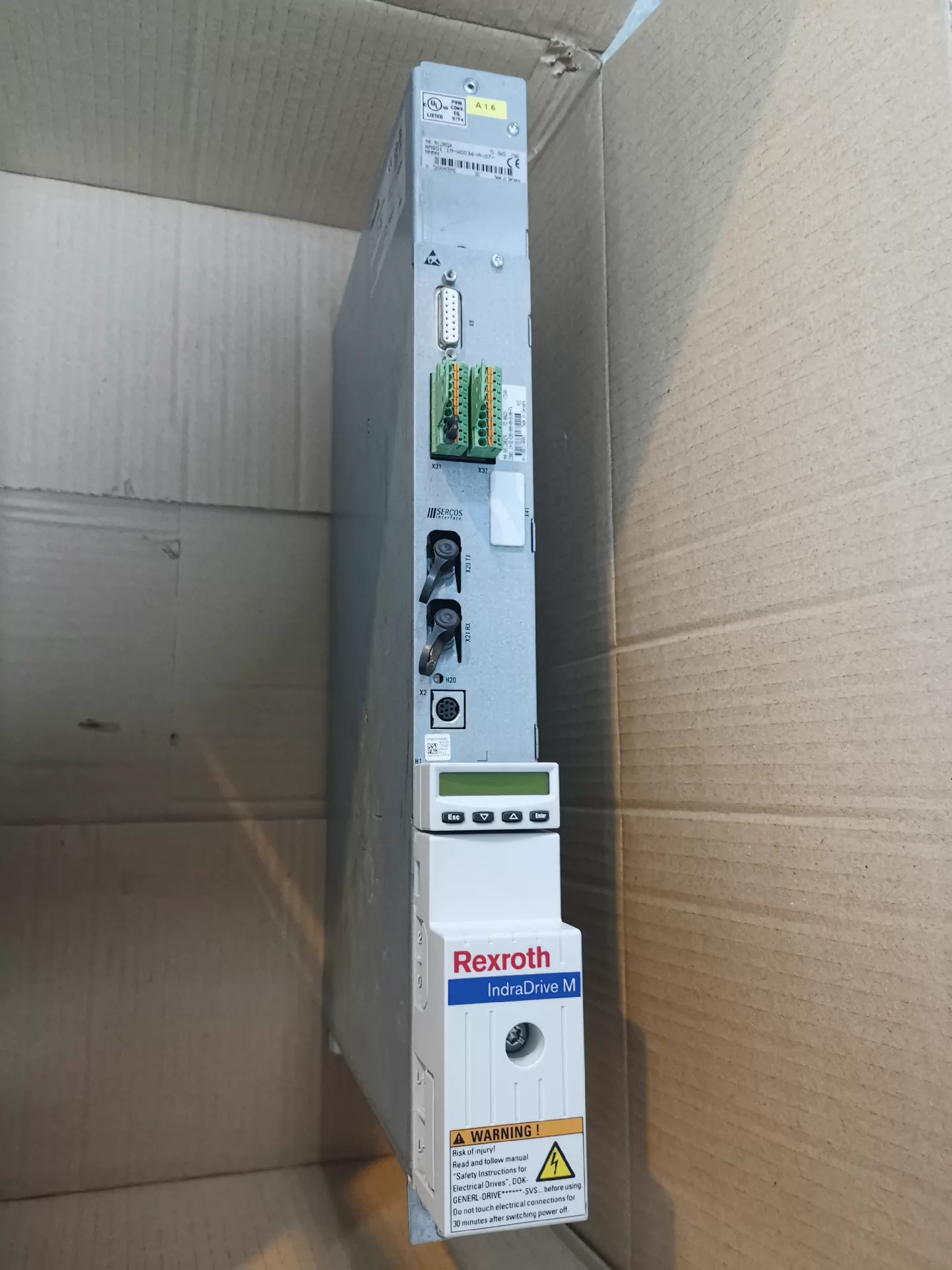 Splinterny original Bosch Rexroth servomotor HMS01.1N-W0036-A-07-NNNN servomotor Hurtig levering