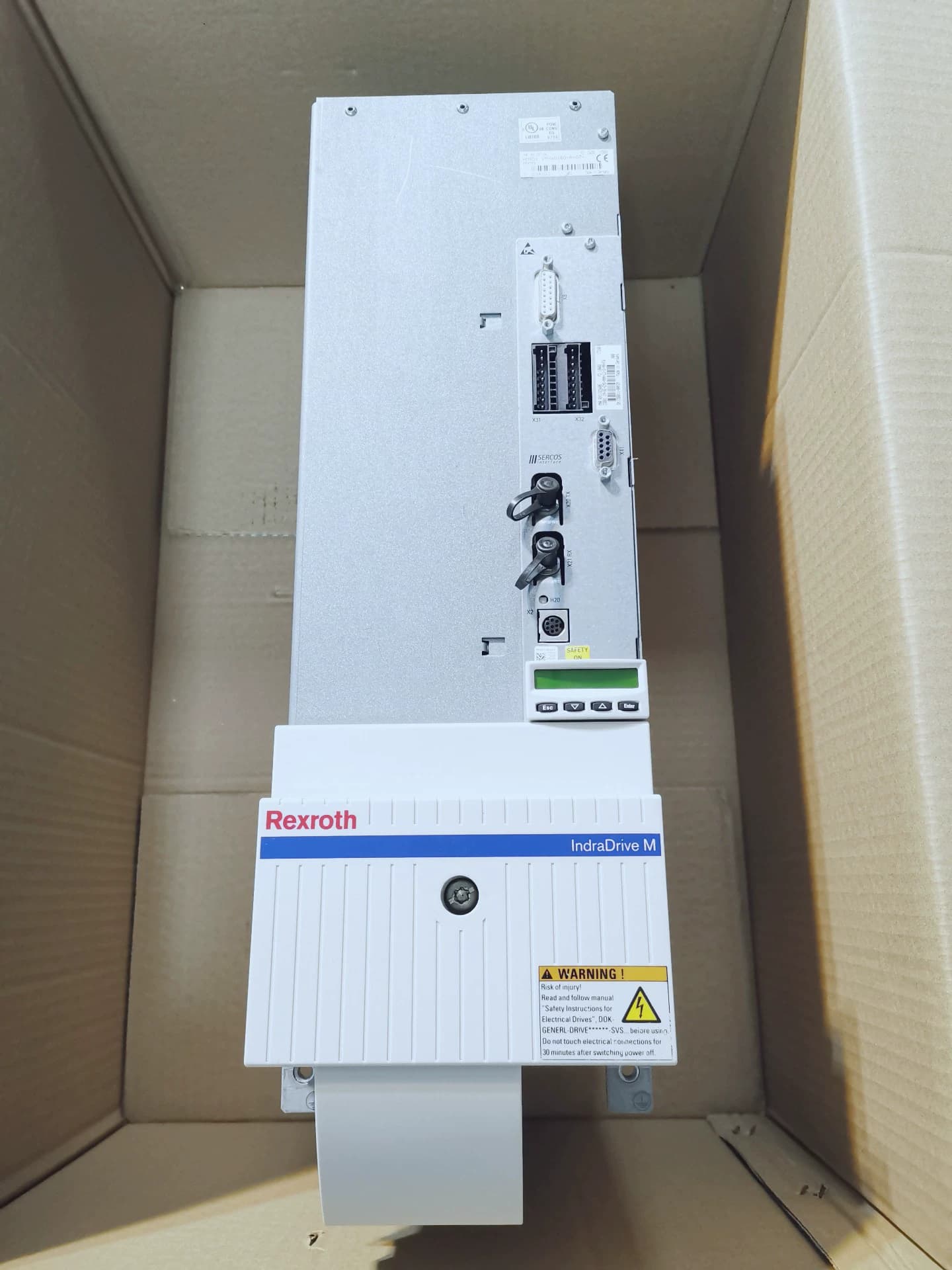 Splinterny original Bosch Rexroth servodrev HMS01.1N-W0150-A-07-NNNN servomotor Hurtig levering
