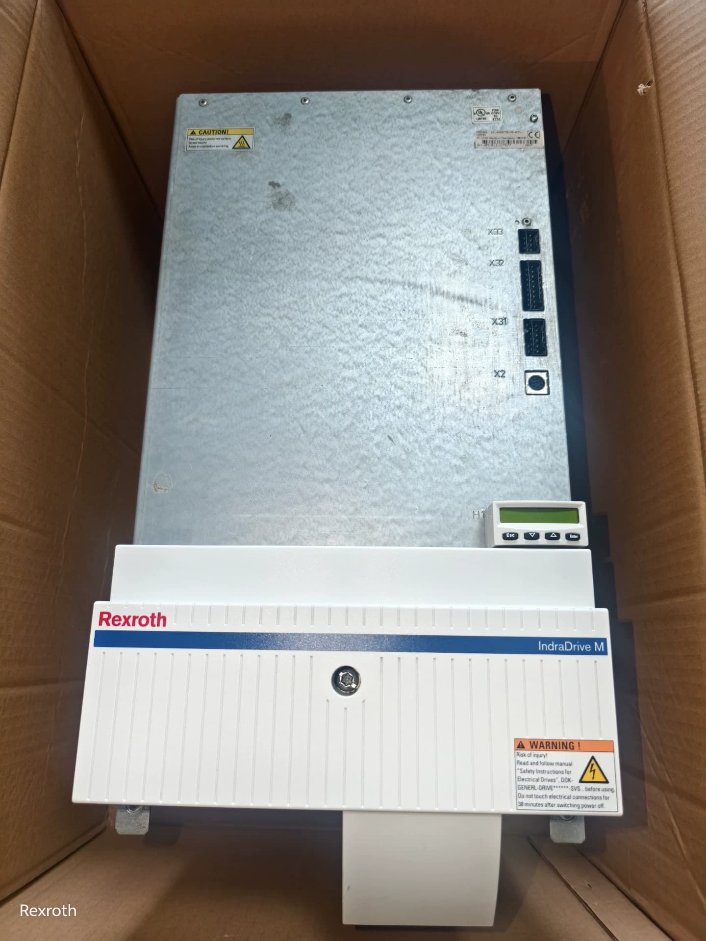 Splinterny original Bosch Rexroth servodrev HMV01.1E-W0075-A-07-NNNN servomotor Hurtig levering
