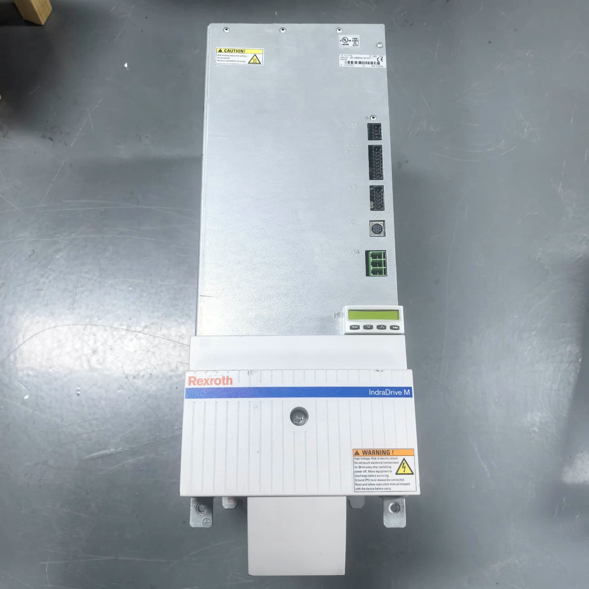 Splinterny original Bosch Rexroth servodrev HMV01.1R-W0018-A-07-NNNN servomotor Hurtig levering