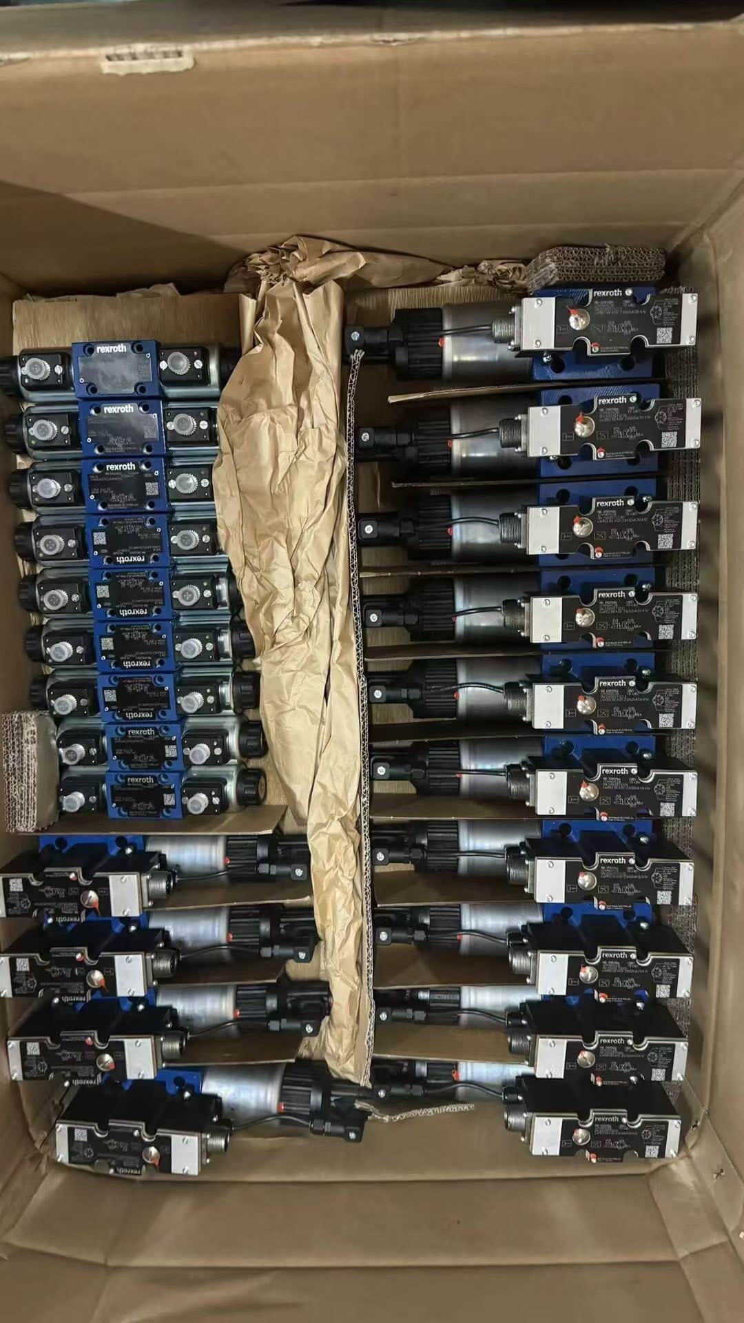 Splinterny original Bosch Rexroth Servo-drev Proportionalventil 4WS2EM10-5X/5B11XHT315K31EV Servomotor Hurtig levering